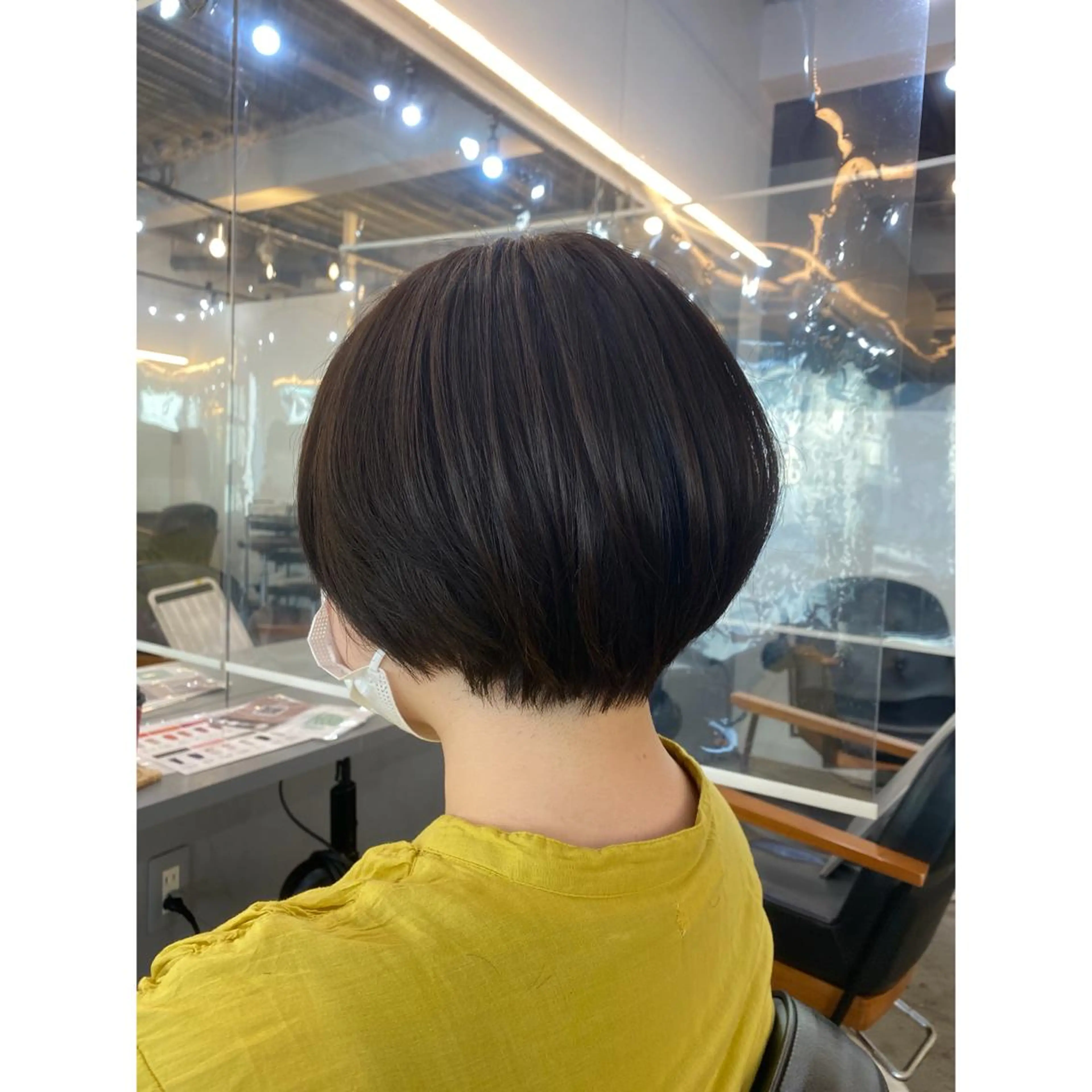 ショート ショートボブ 丸みショート ボブ ショートヘア ボブ/ぱつっとボブ/ 谷口 海星のヘアスタイル