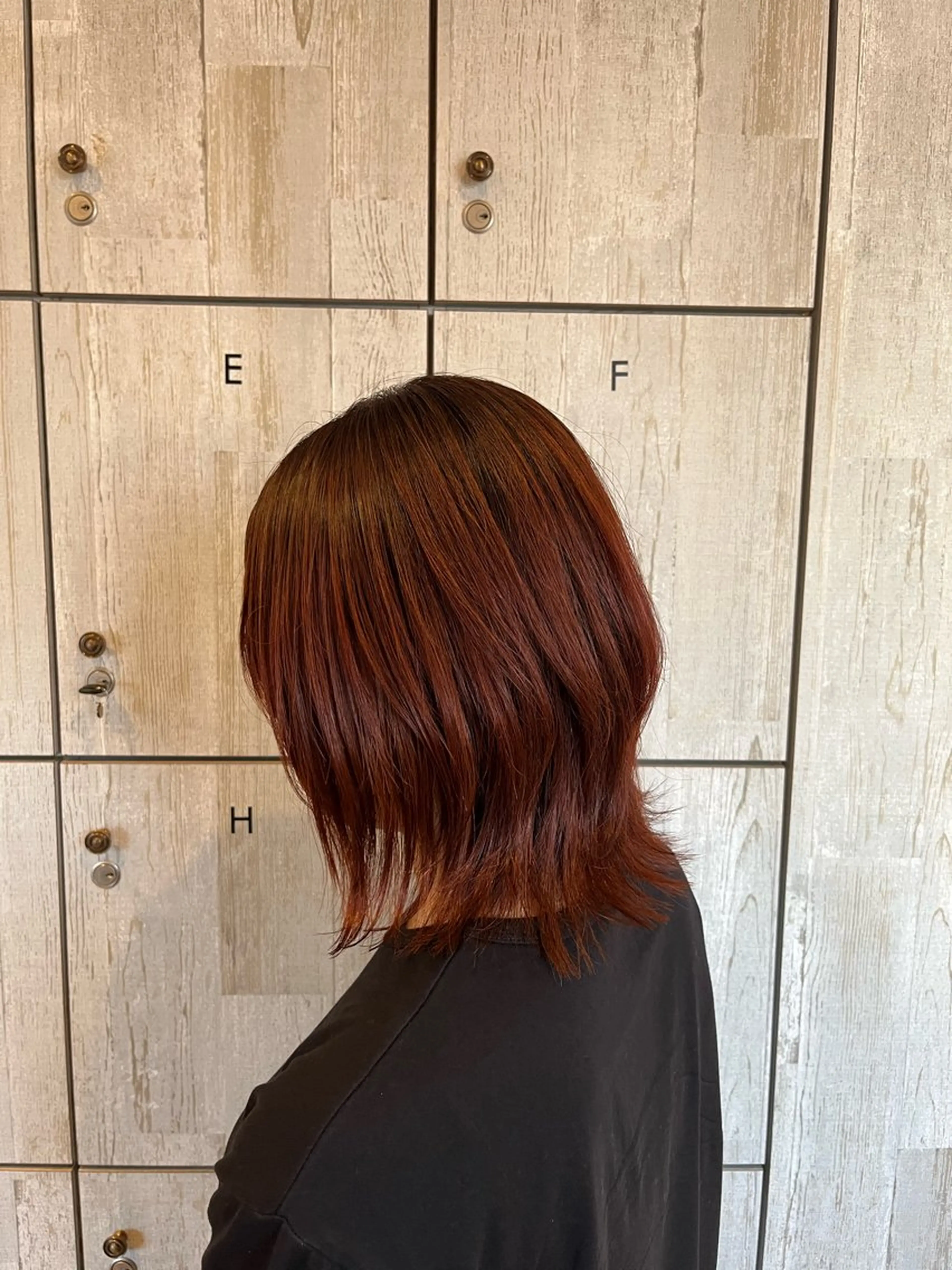 ショート カラー ブラウンカラー オレンジ オレンジブラウン 顔まわり/透け感 カラー/青栁優🔆のヘアスタイル