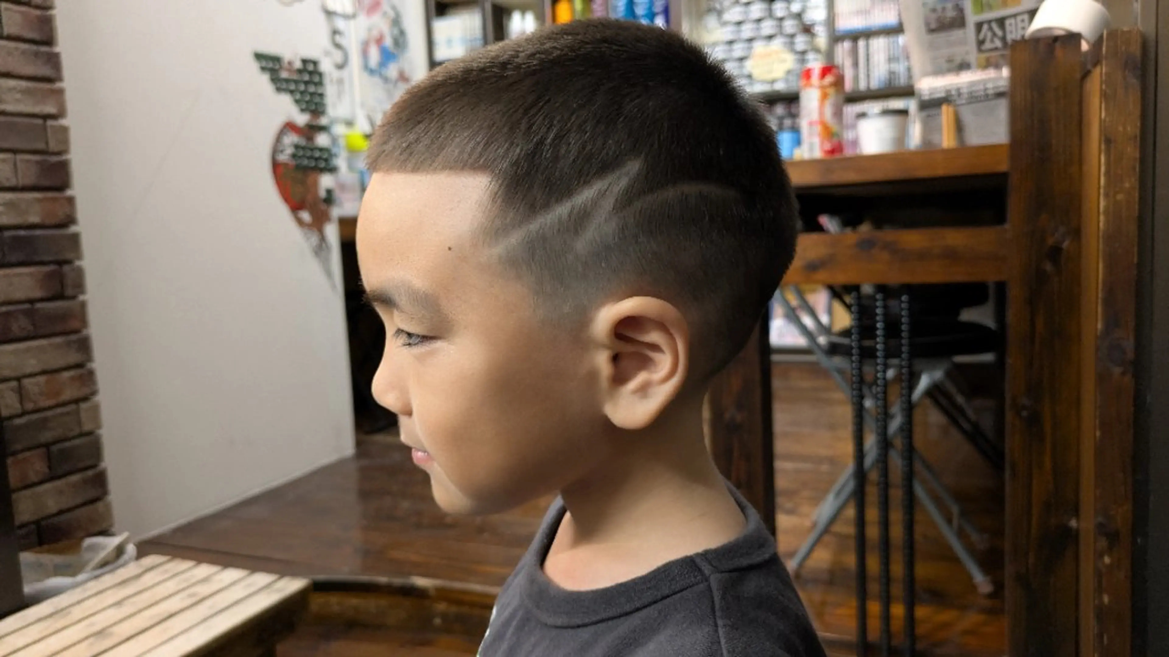 キッズ ショート カット 金城 宏宜のヘアスタイル