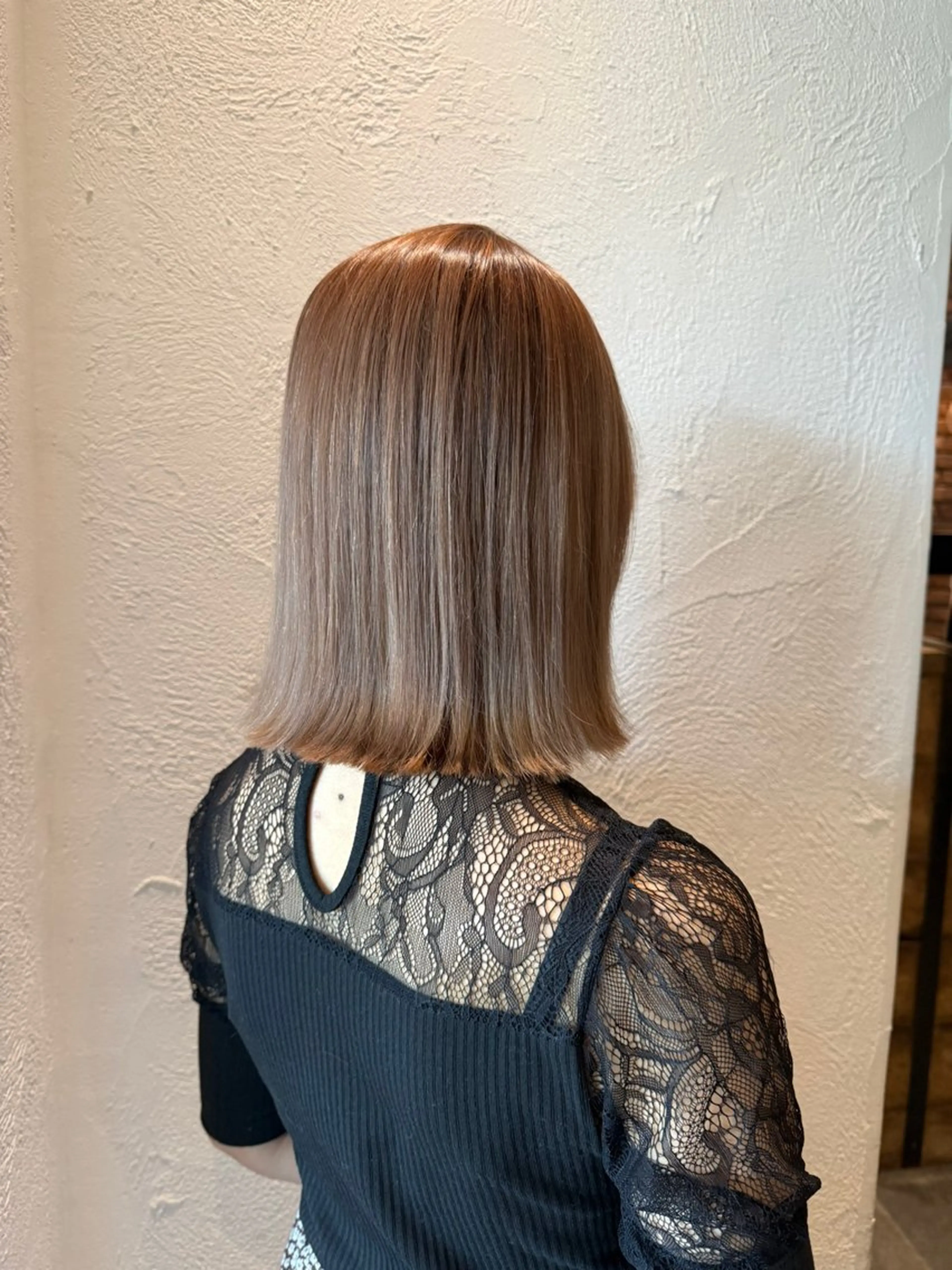 カラー 髪質改善/縮毛矯正/ ブリーチ/荊尾のヘアスタイル