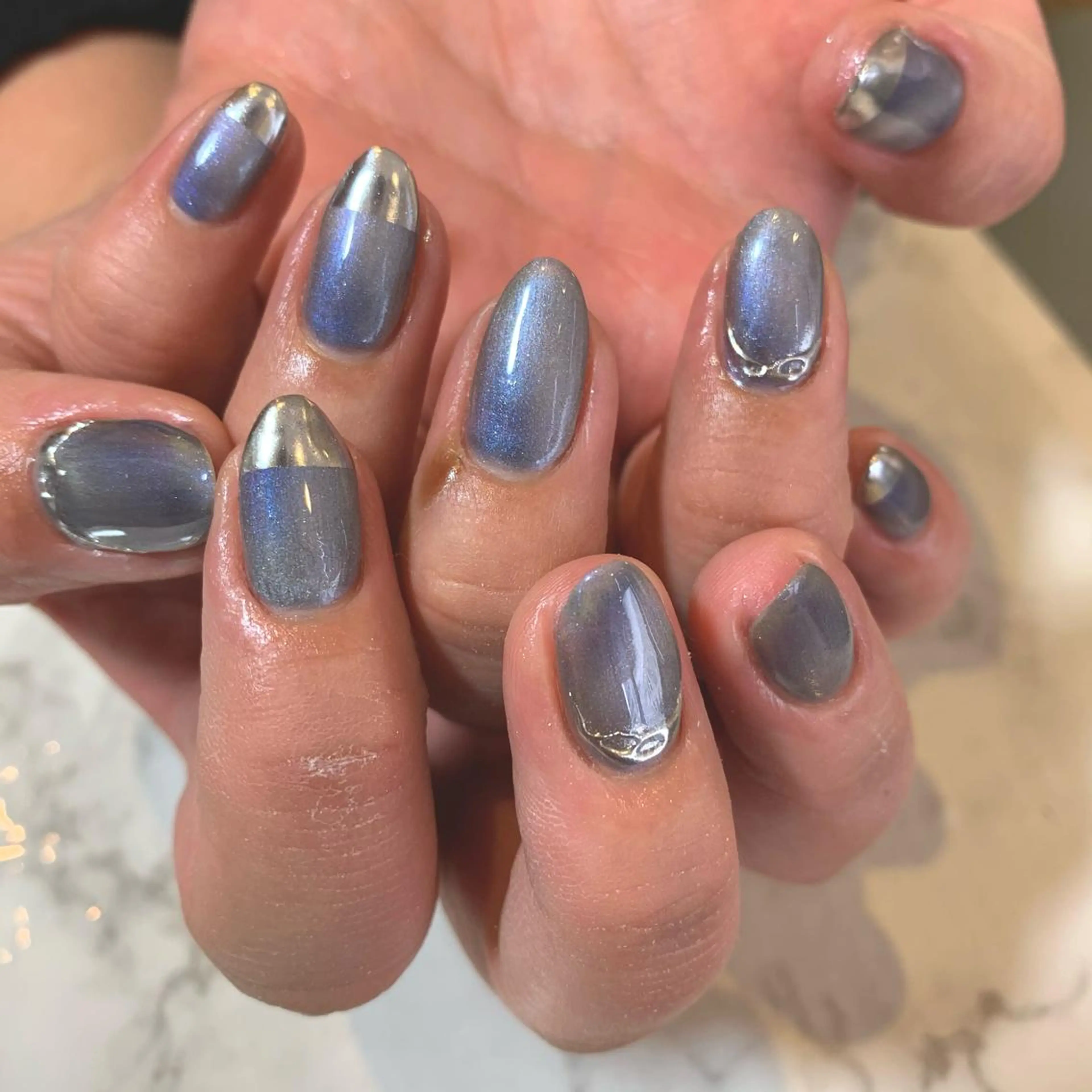 ネイル 岸本 みなみのネイルデザイン