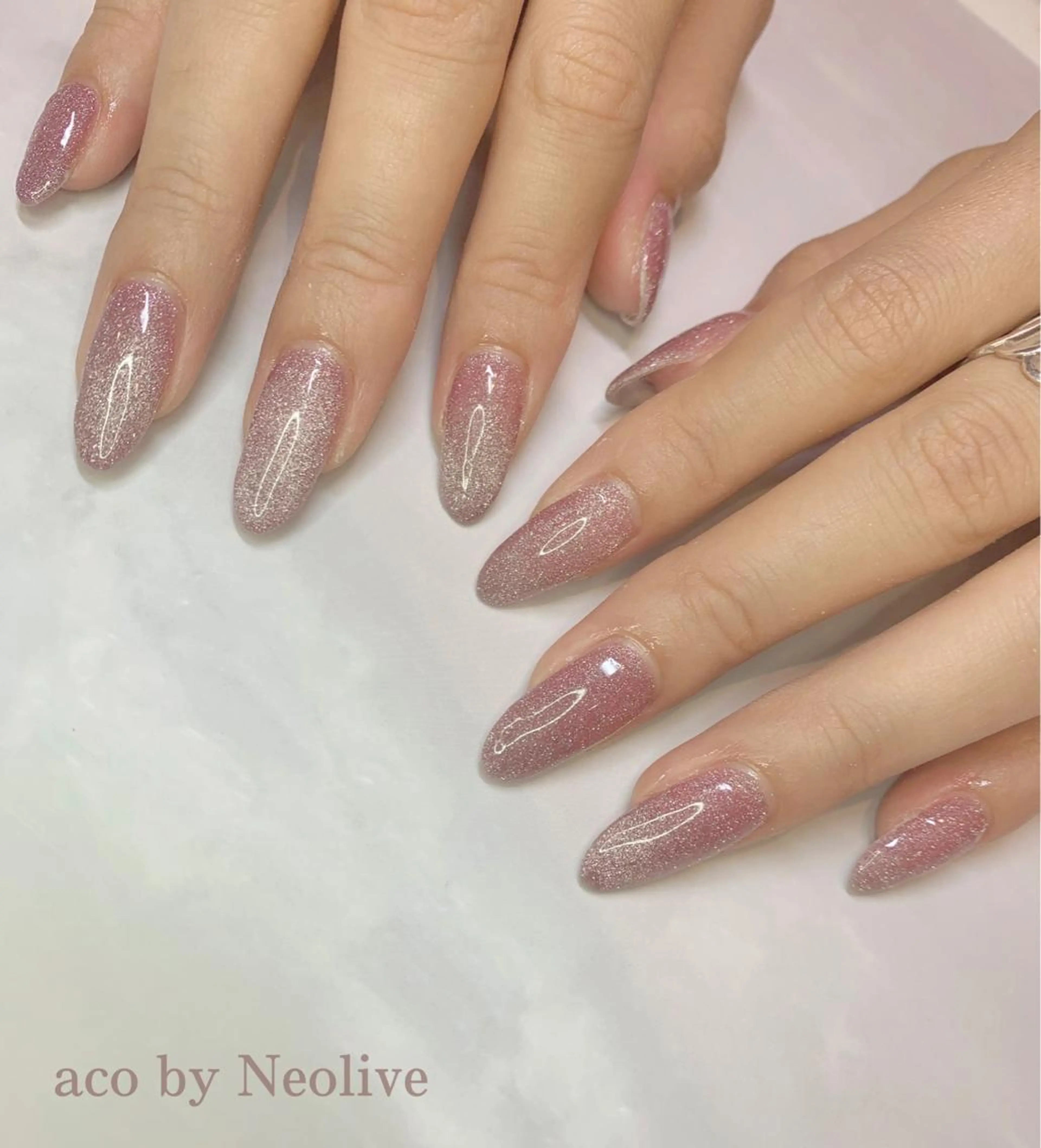 ネイル フラッシュネイル フラッシュマグ マグネットネイル ハンドネイル nailist🍒 ヤマザキのネイルデザイン