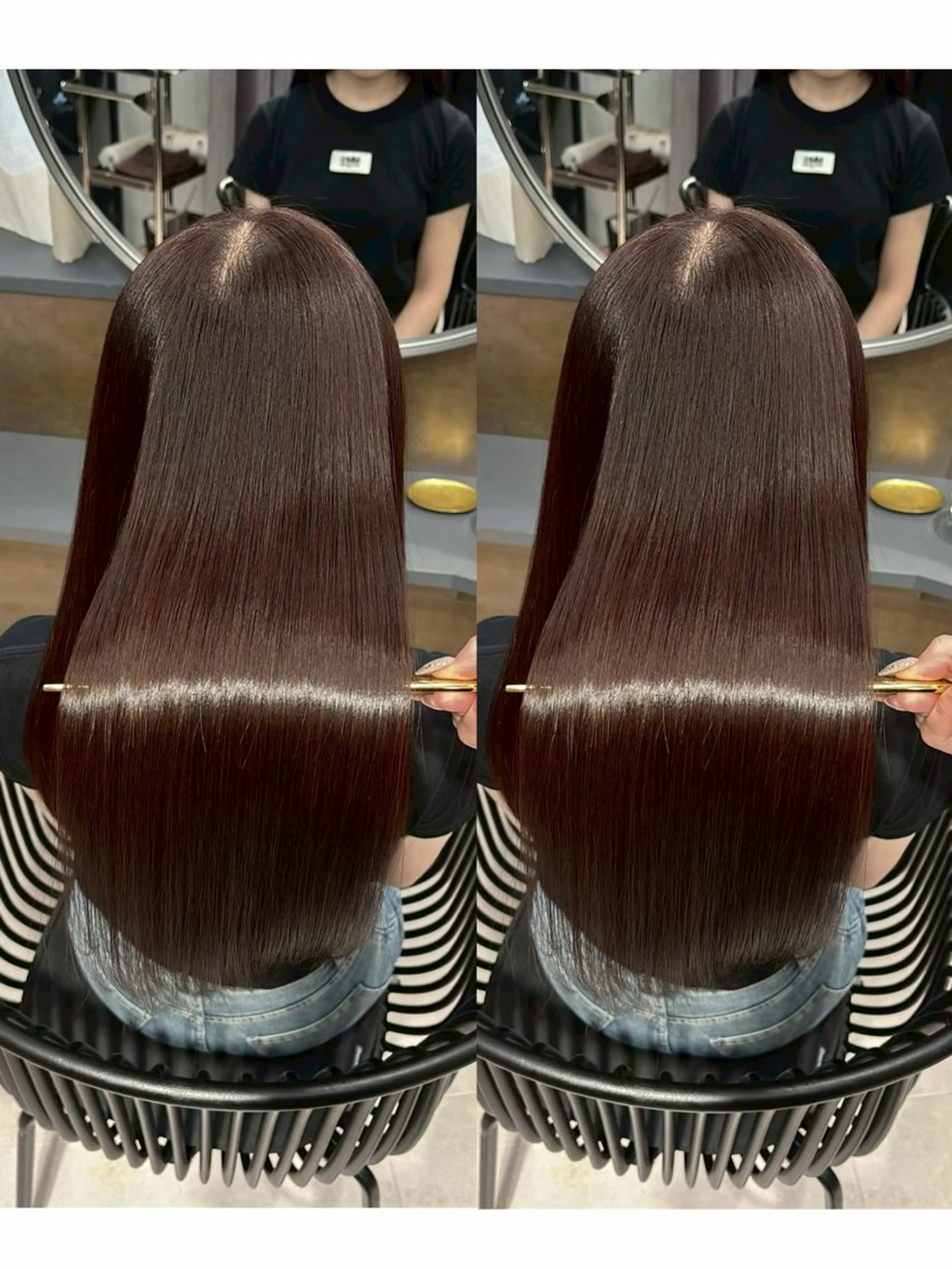 ロング カラー カット ヘアカラー 縮毛矯正 トリートメント 池袋/髪質改善/ 艶カラー/koikiのヘアスタイル