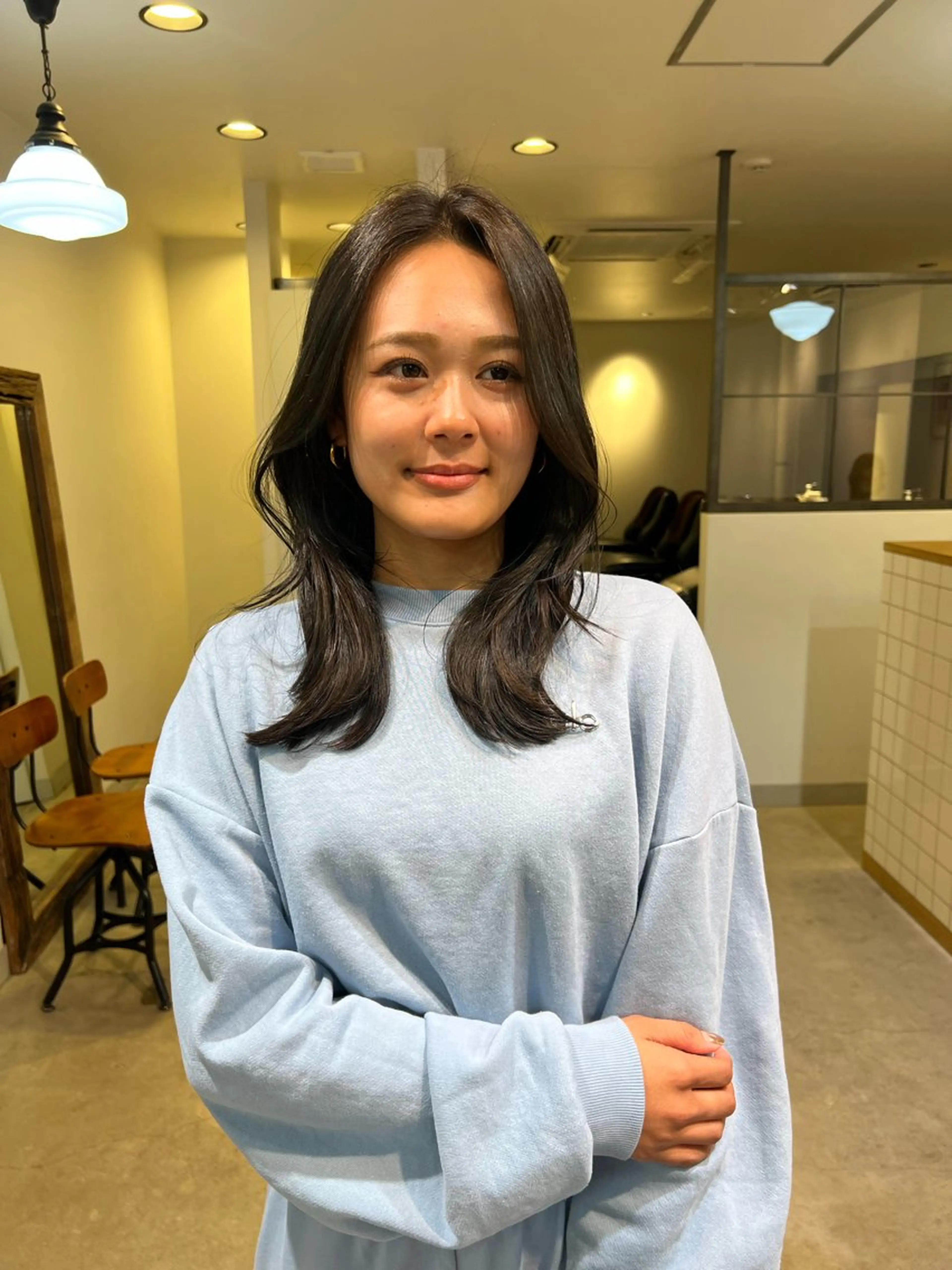 ロング 多久島 令旺のヘアスタイル