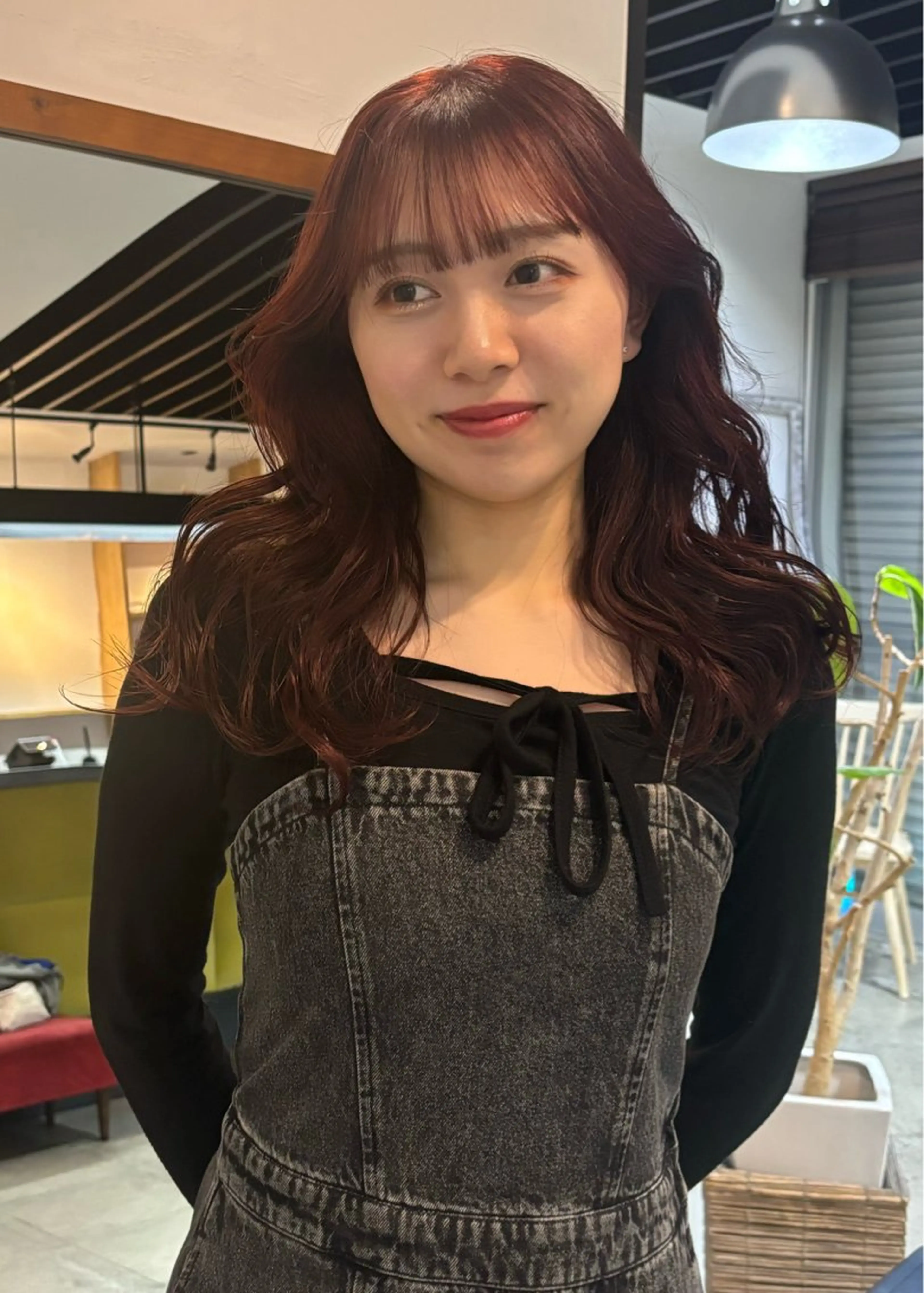 カラー ヘアカラー トリートメント ひいろ パーマ/カットモデルのヘアスタイル