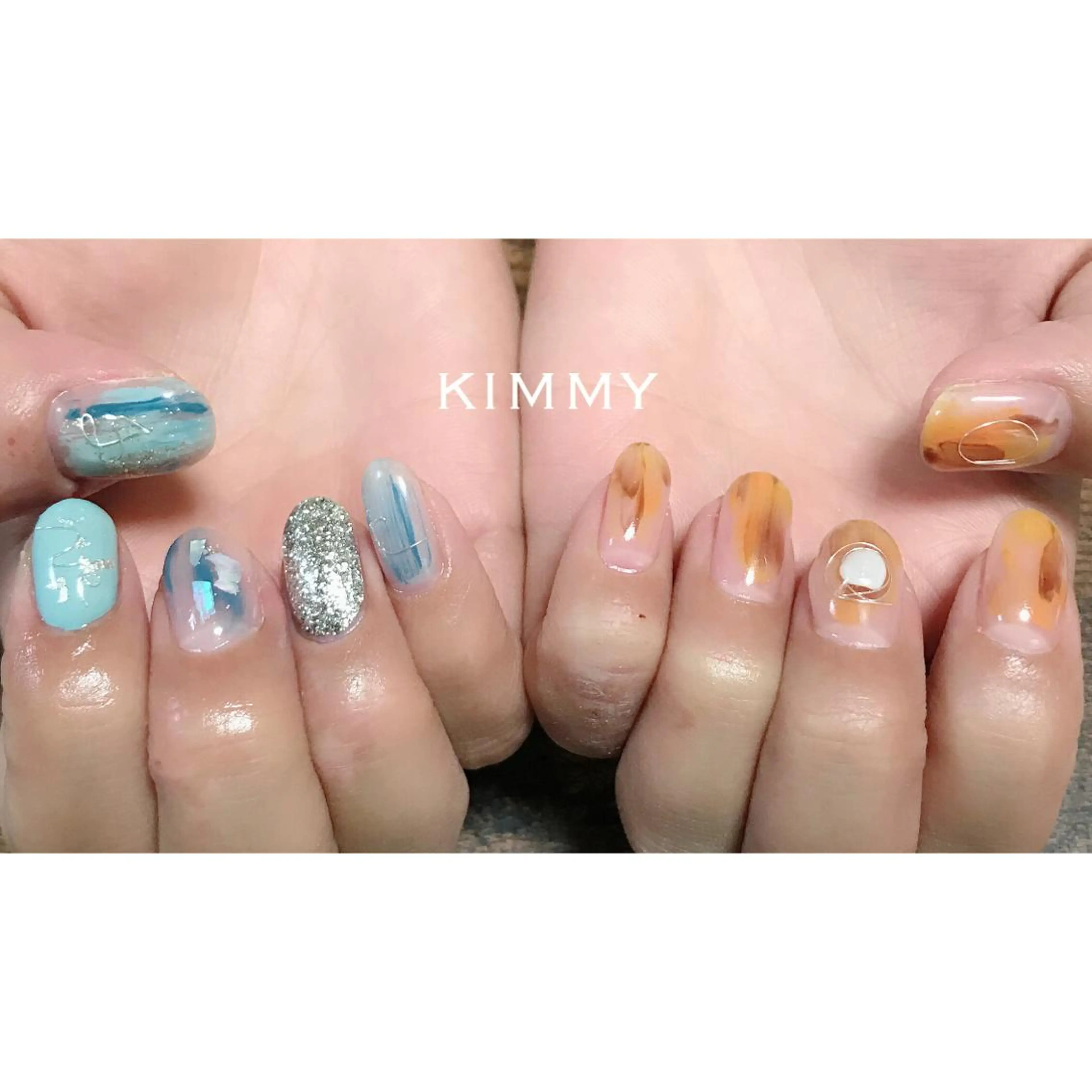ネイル ハンドネイル kimmy nailsのネイルデザイン