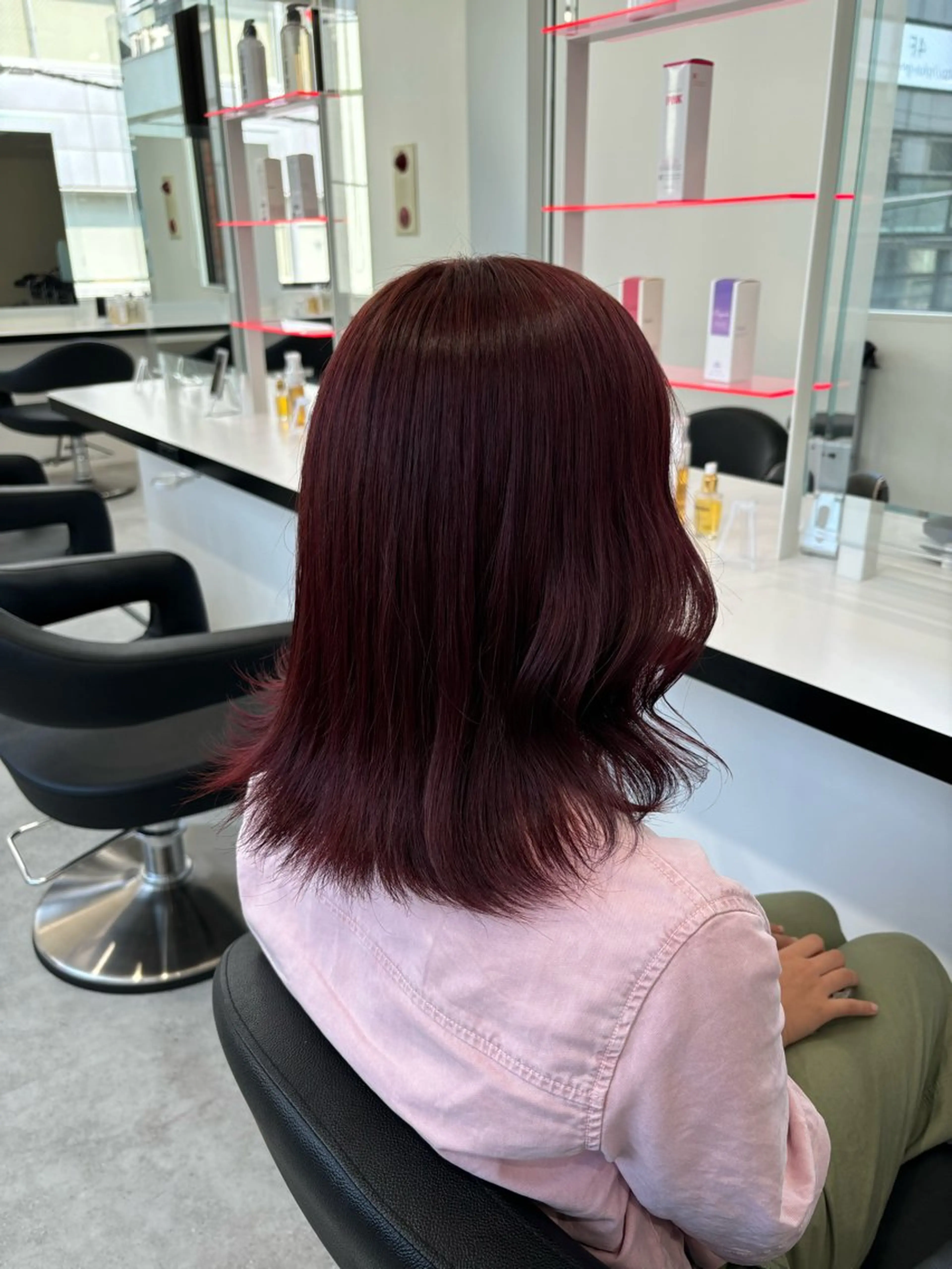 ミディアム Wカラー/暖色/べ ージュりく©︎🐝のヘアスタイル