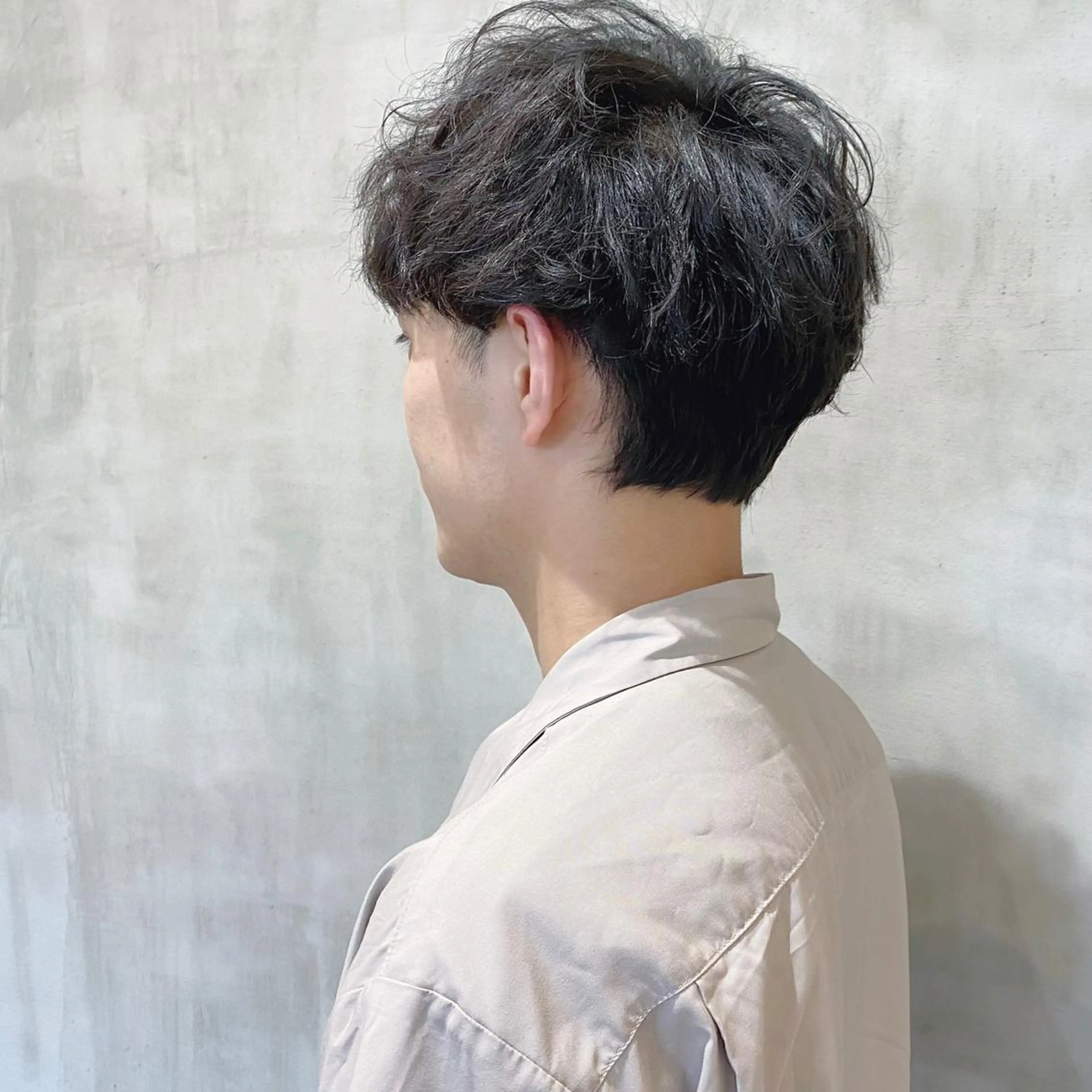 ショート パーマ メンズ ill副店長 立和田純也のヘアスタイル