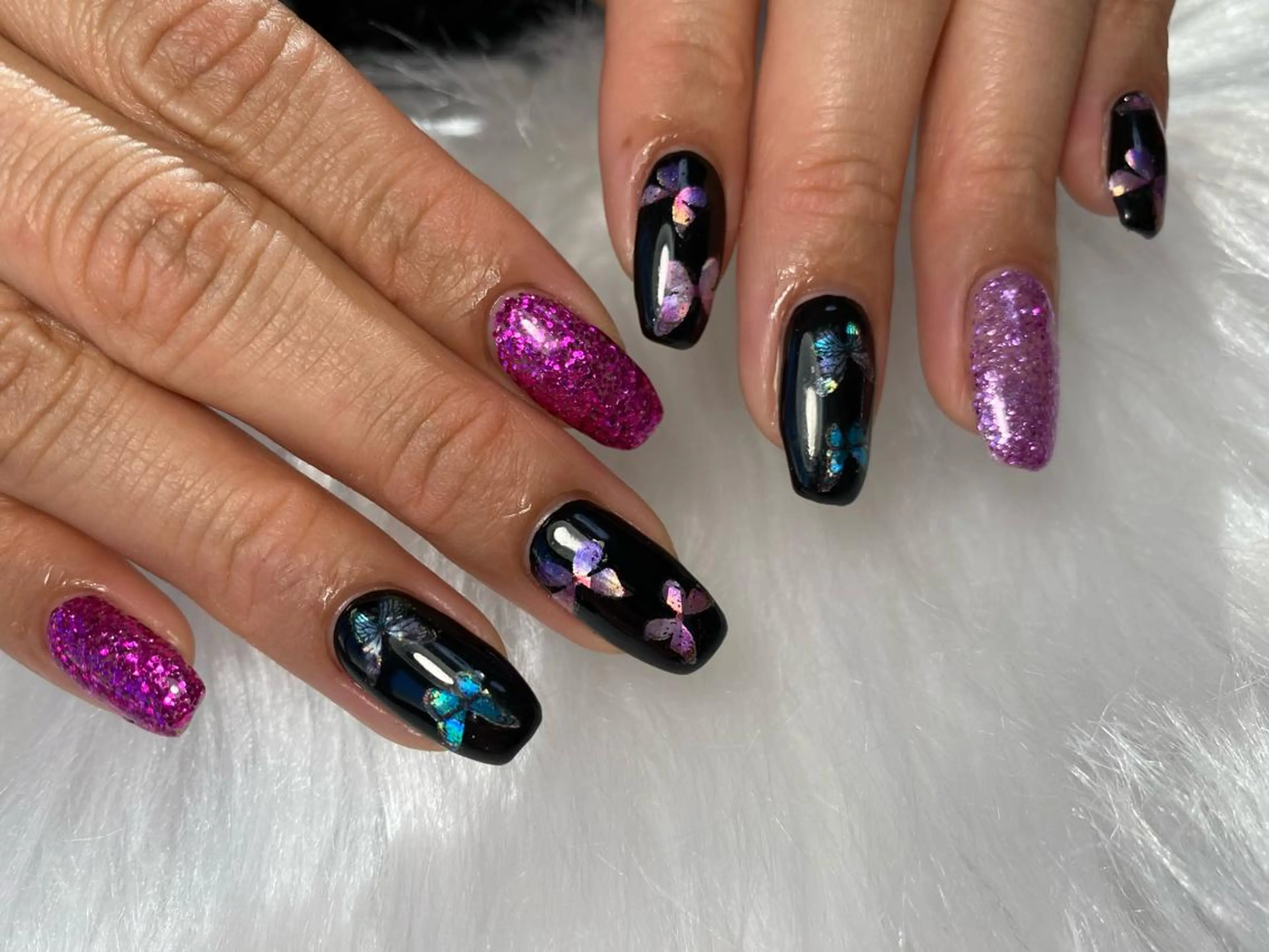 ネイル ハンドネイル Mana‪ ‪·͜· ❤︎‬のネイルデザイン