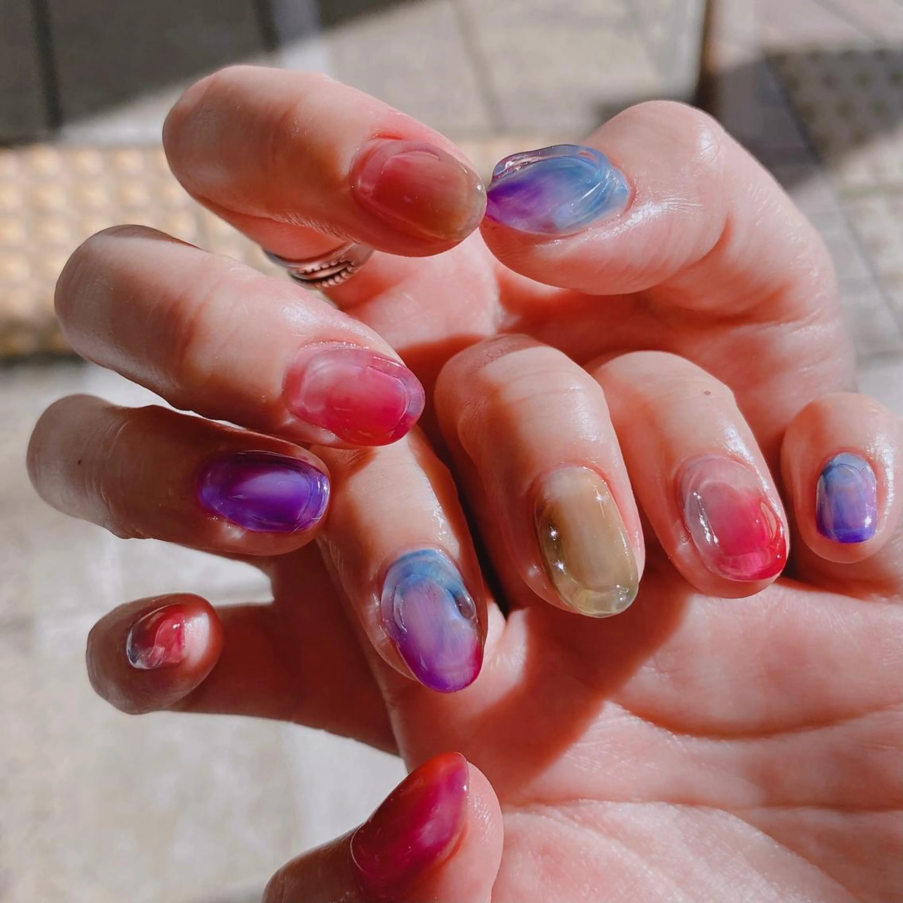 ネイル ハンドネイル nailsalon ∞ ﾐｶﾅﾙ ∞のネイルデザイン