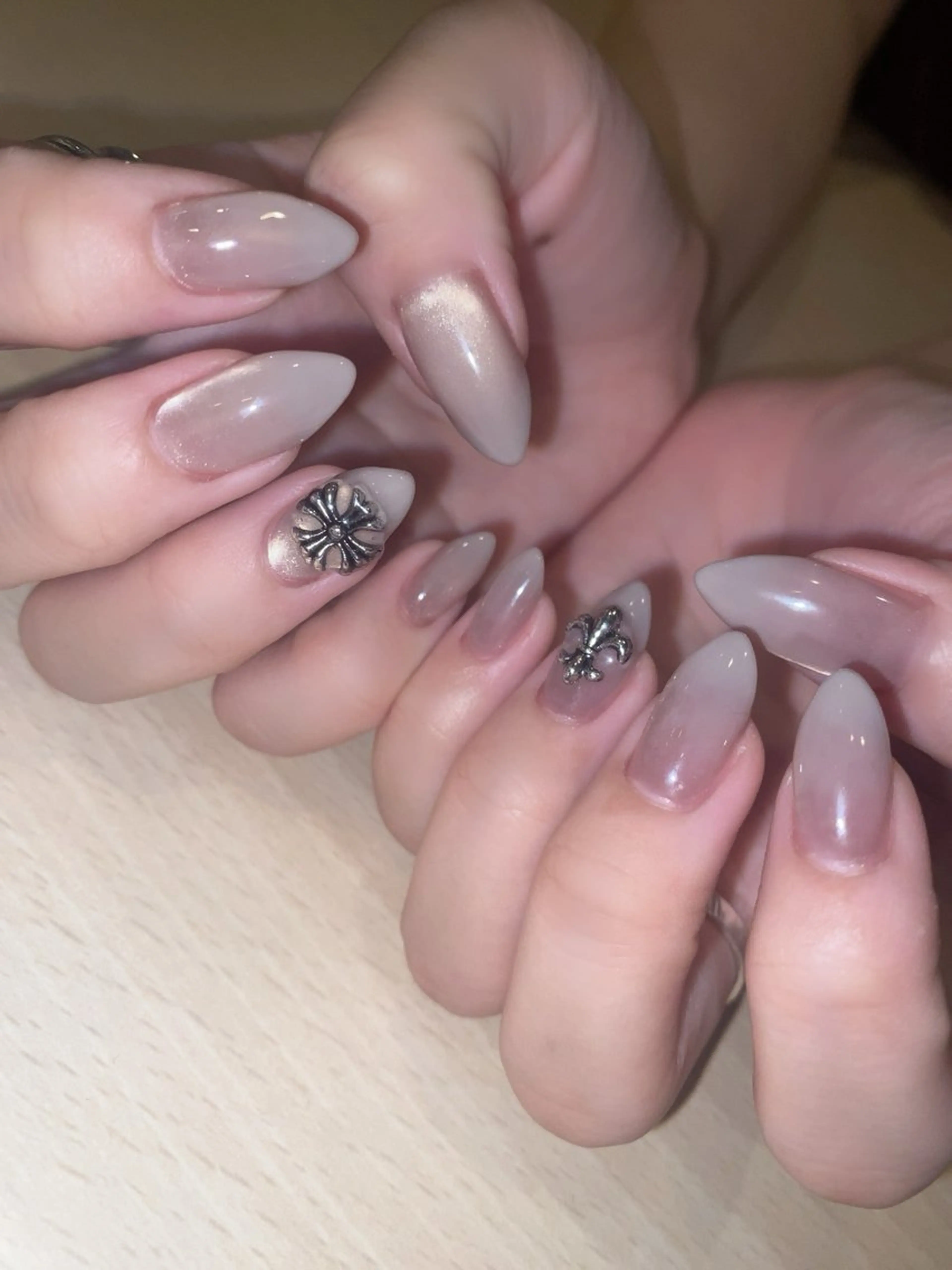 ネイル 持ち込み mille feuilleのネイルデザイン