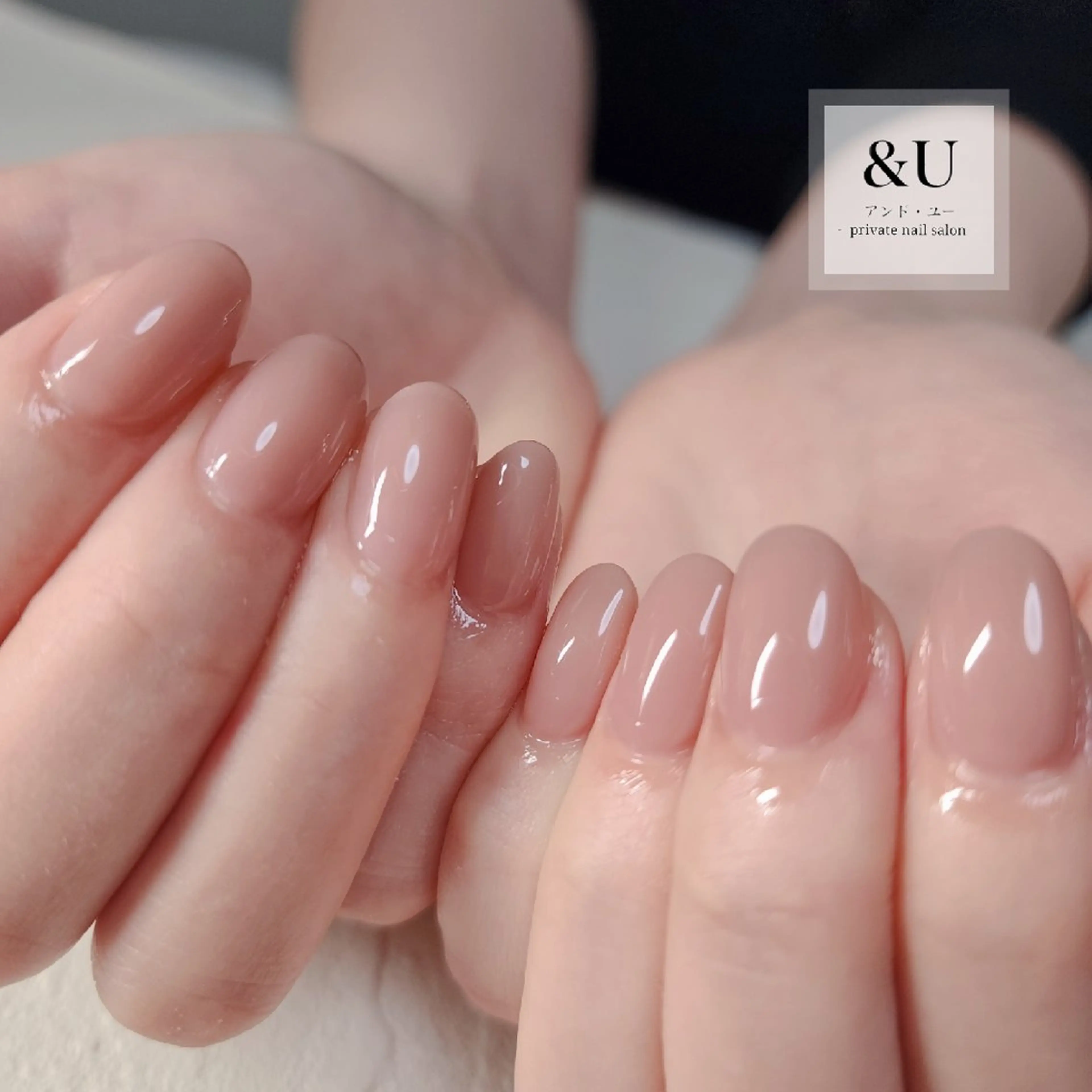 ネイル ロングネイル ワンカラーネイル ハンドネイル ＆Ｕ (アンド・ユー)のネイルデザイン