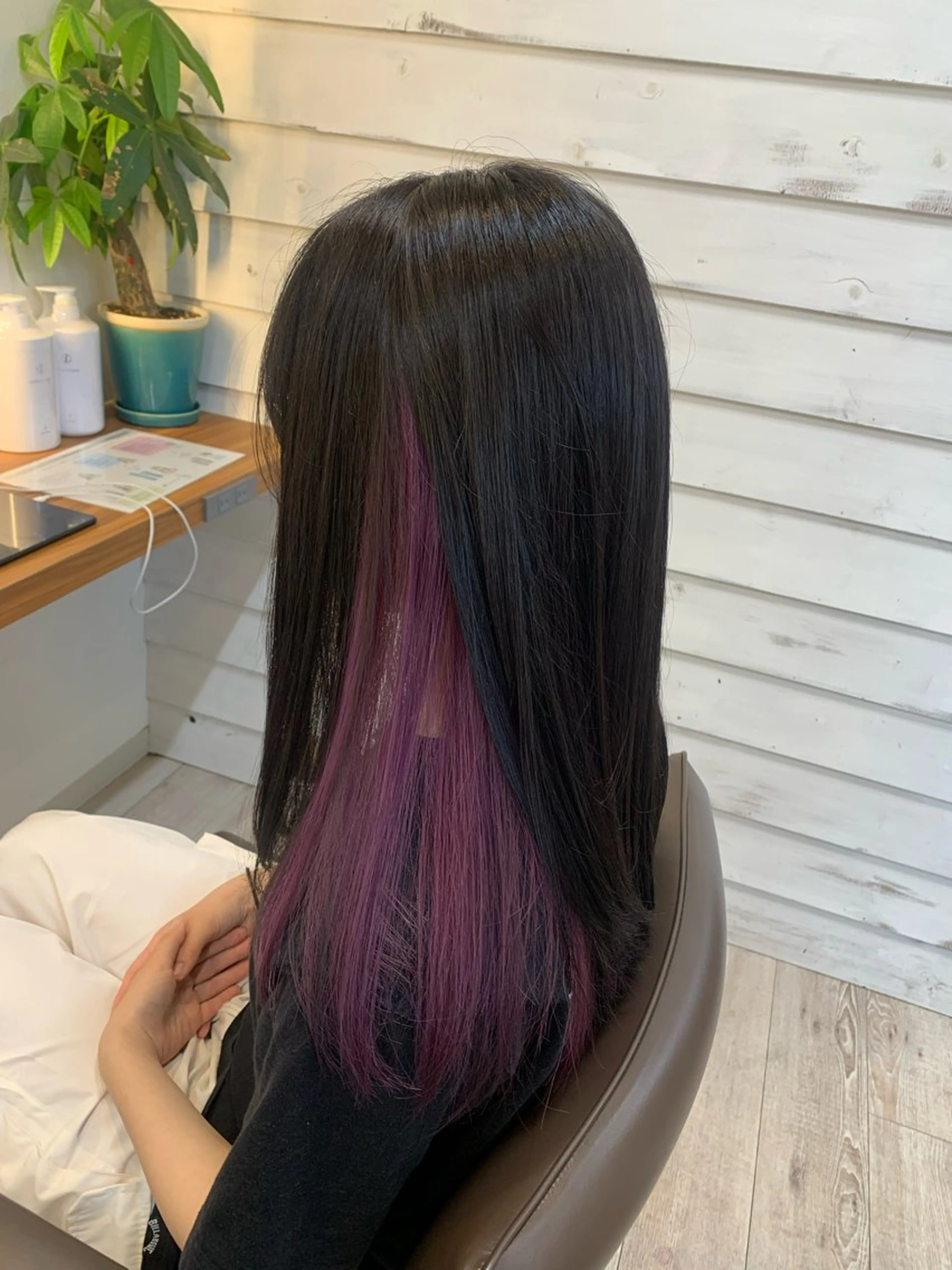 ロング ヘアカラー 渡邉 真夕のヘアスタイル