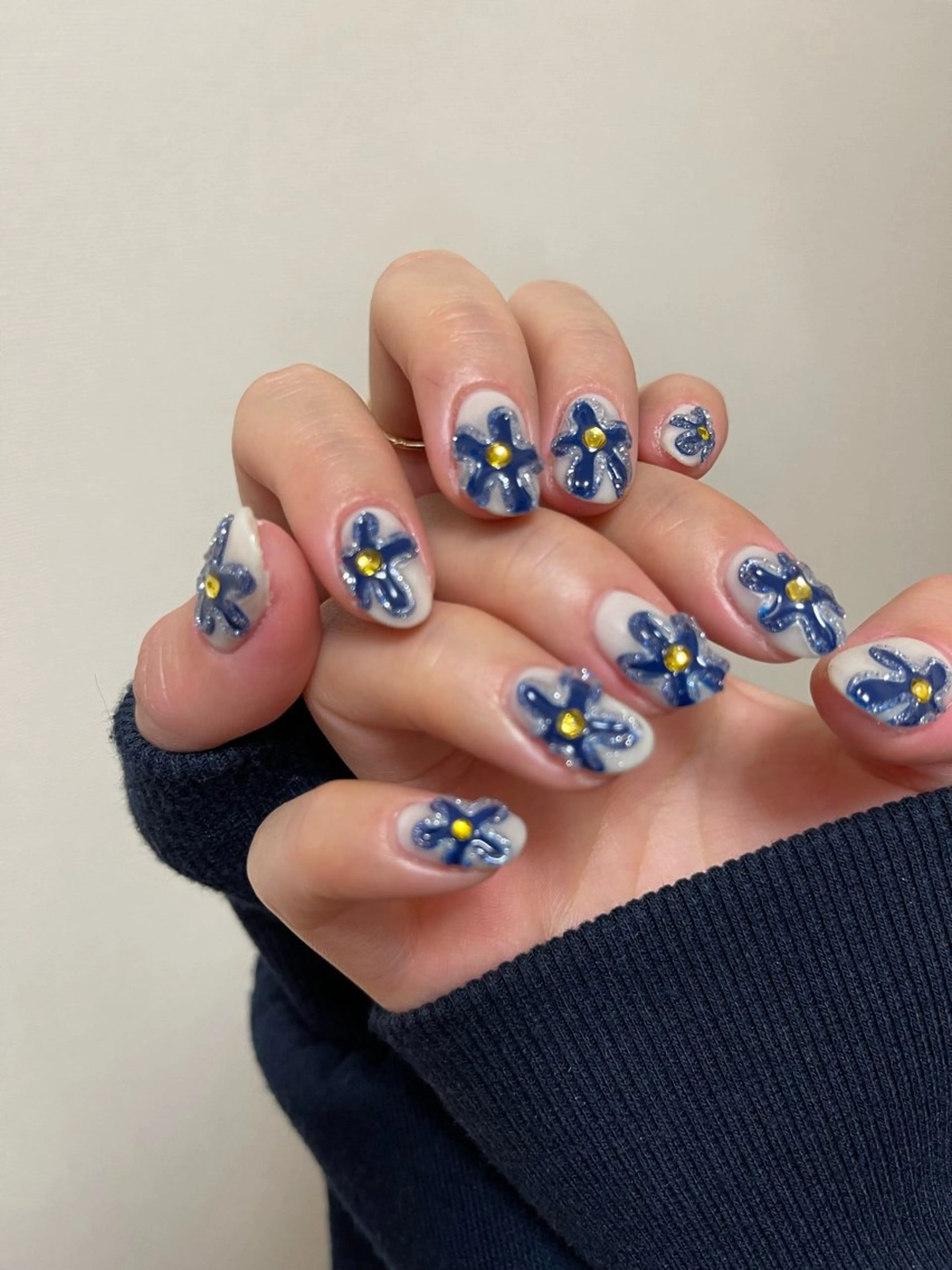 ネイル アートネイル ラメ(グリッター) ぷっくりネイル Utopia nail_のネイルデザイン