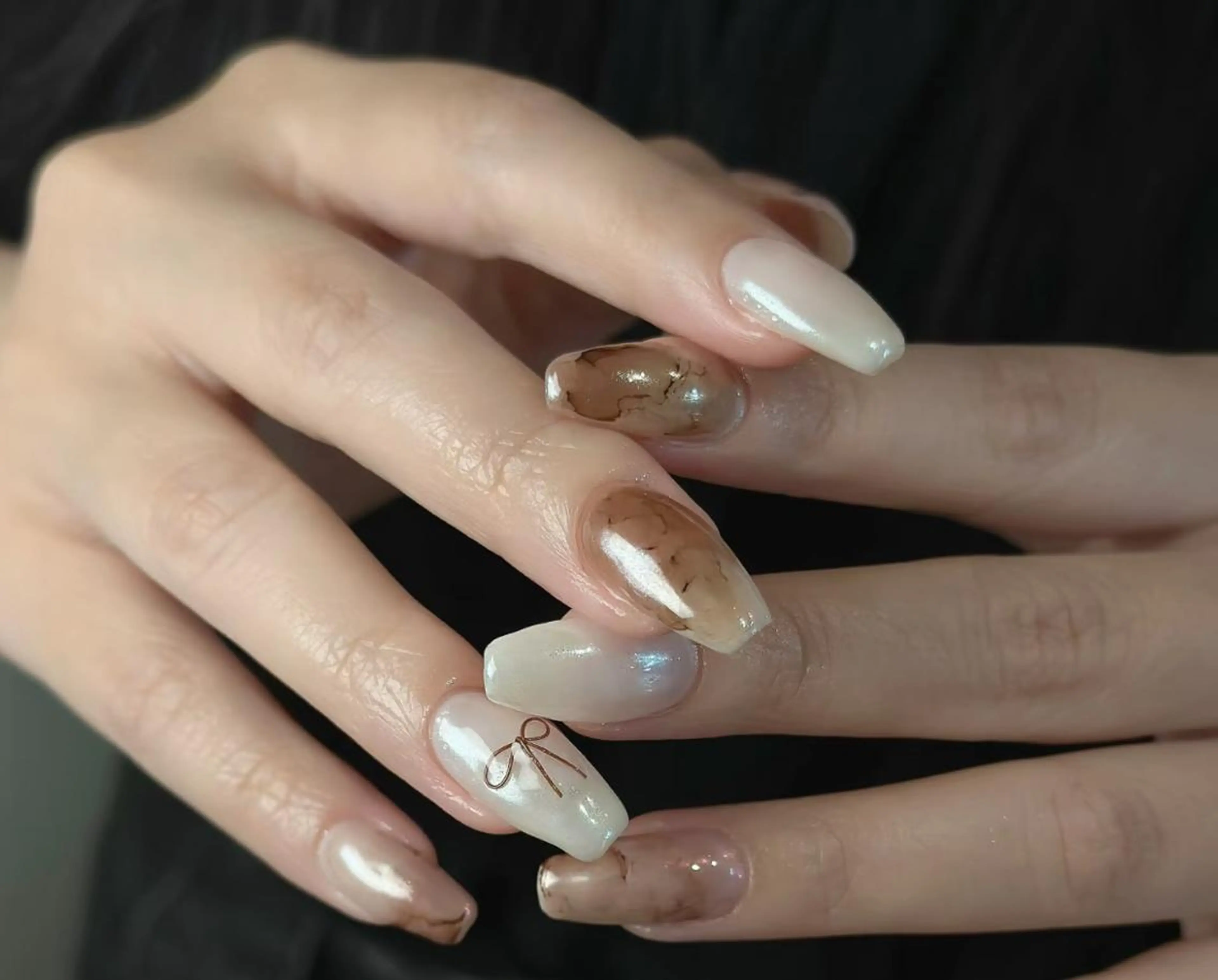 ネイル ハンドネイル By moonネイル 🌷ワンホン/韓国風のネイルデザイン