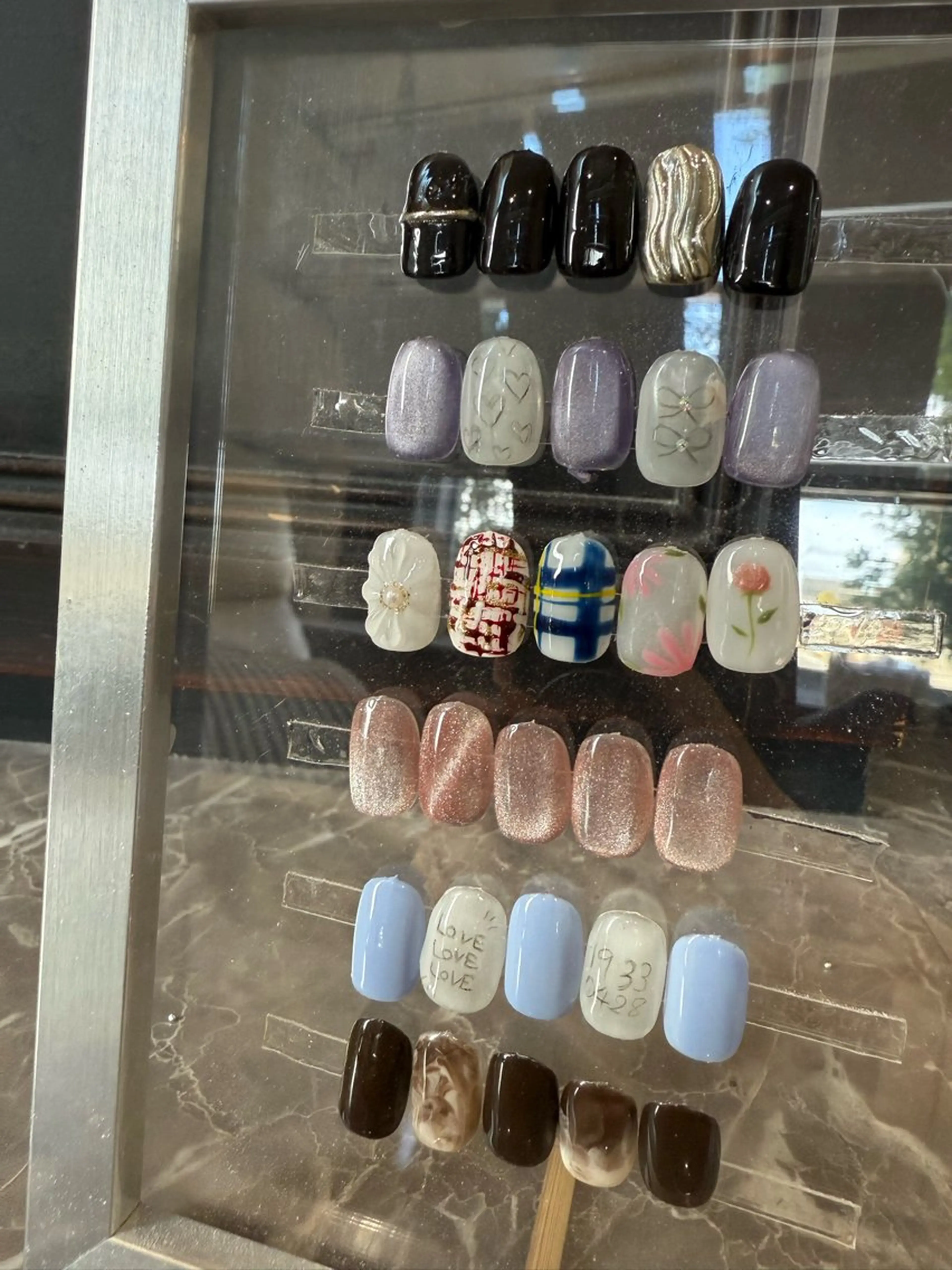 ネイル アートネイル ワンカラーネイル Angelique 田中/高崎のネイルデザイン