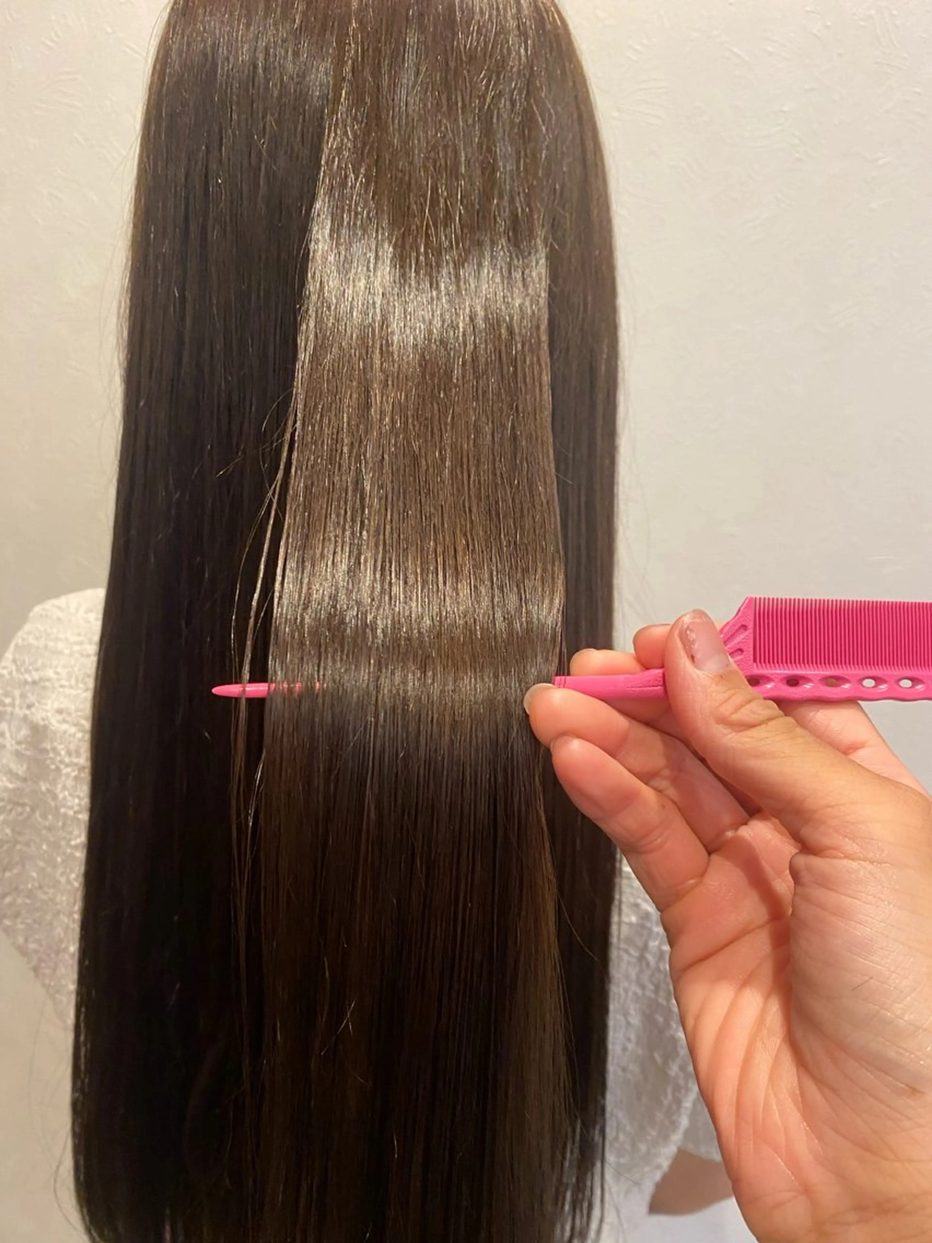 ロング 縮毛矯正 美容室Limb所属・髪質改善/縮毛/小林 水葵のヘアスタイル