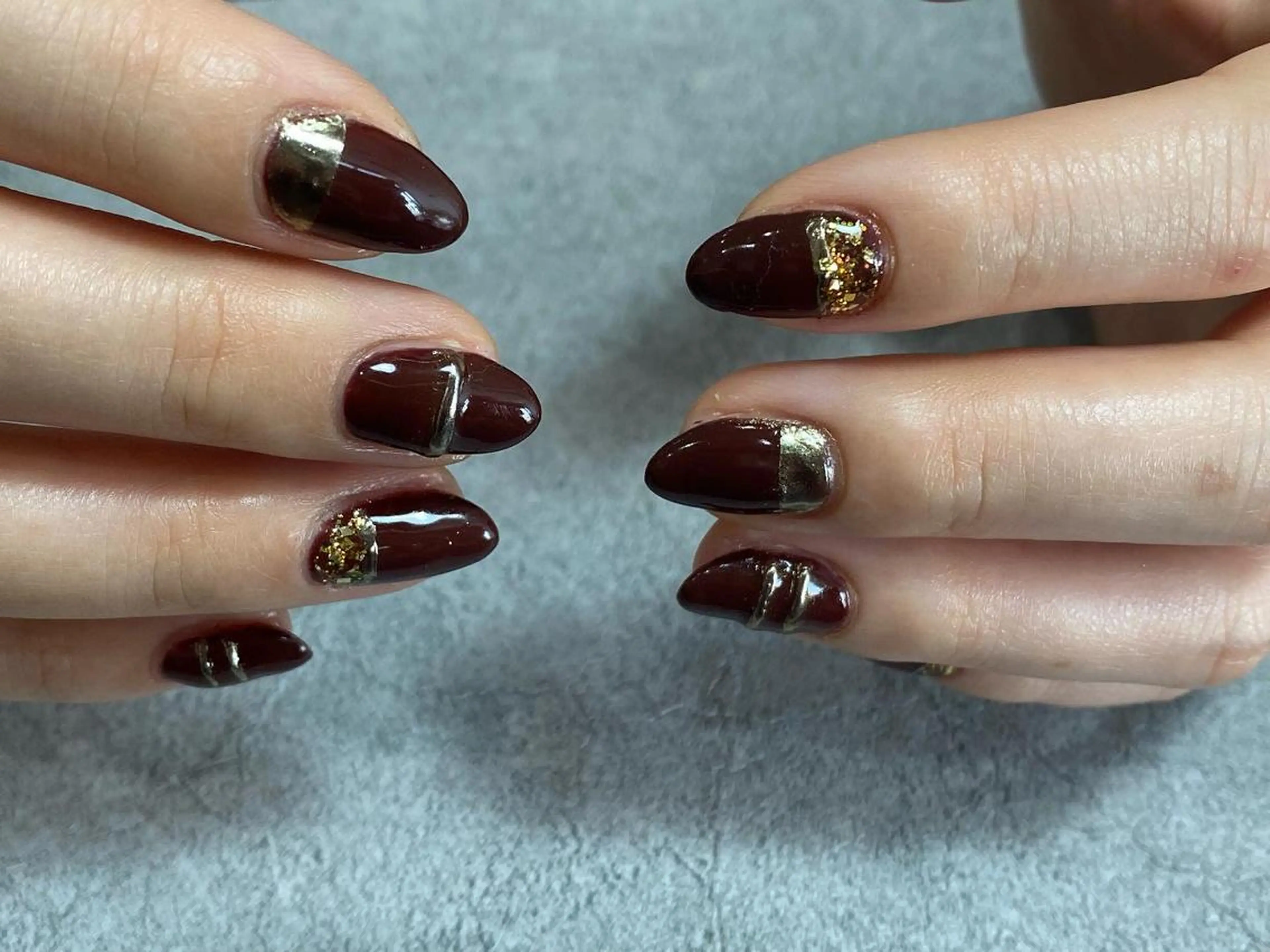 セミロング ネイル Le Lienのマツエク・マツパデザイン