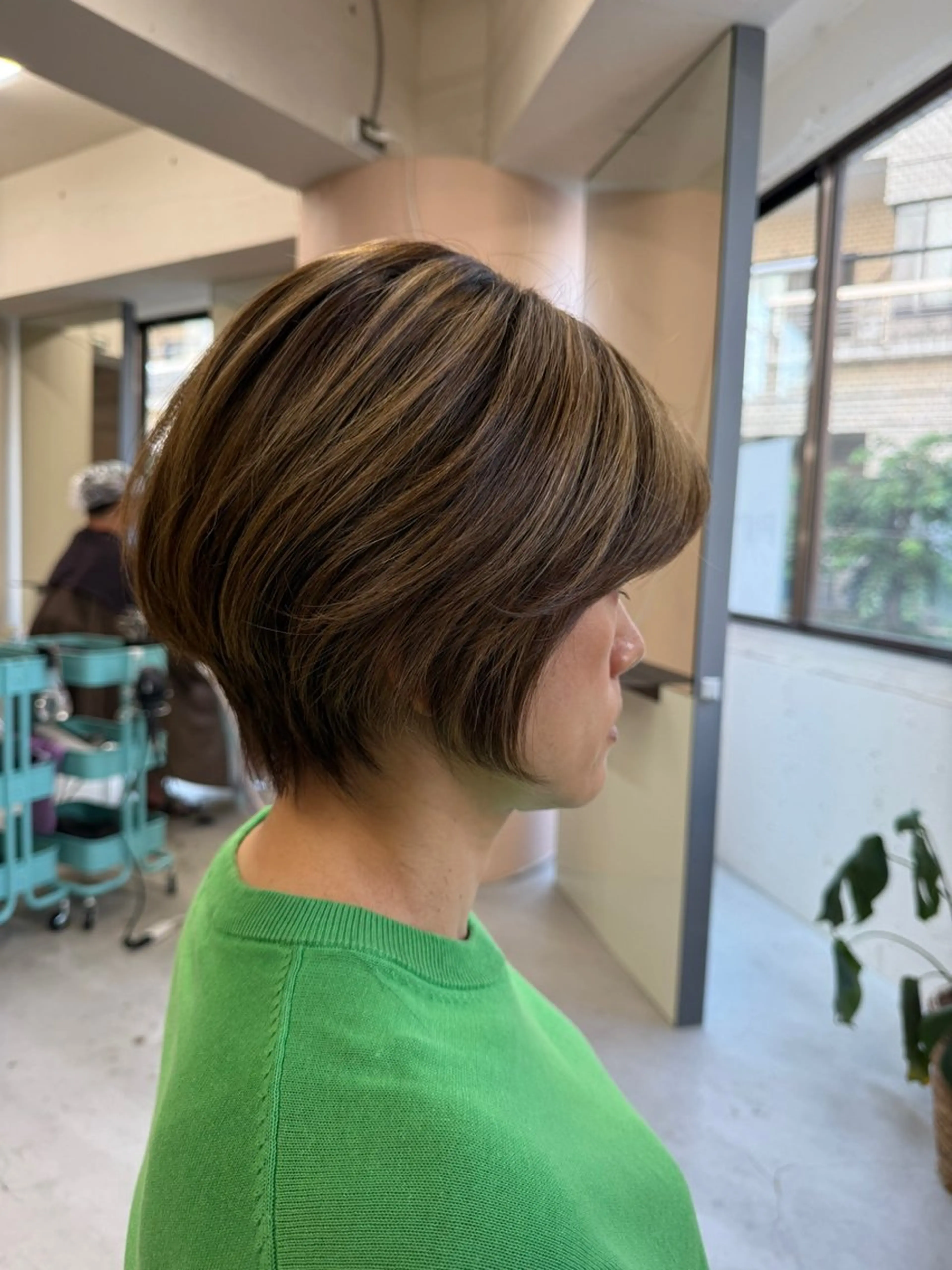 ショート 丸みショート ショートヘア カット pino代表ナガタ ユースケ/荻窪美容室のヘアスタイル