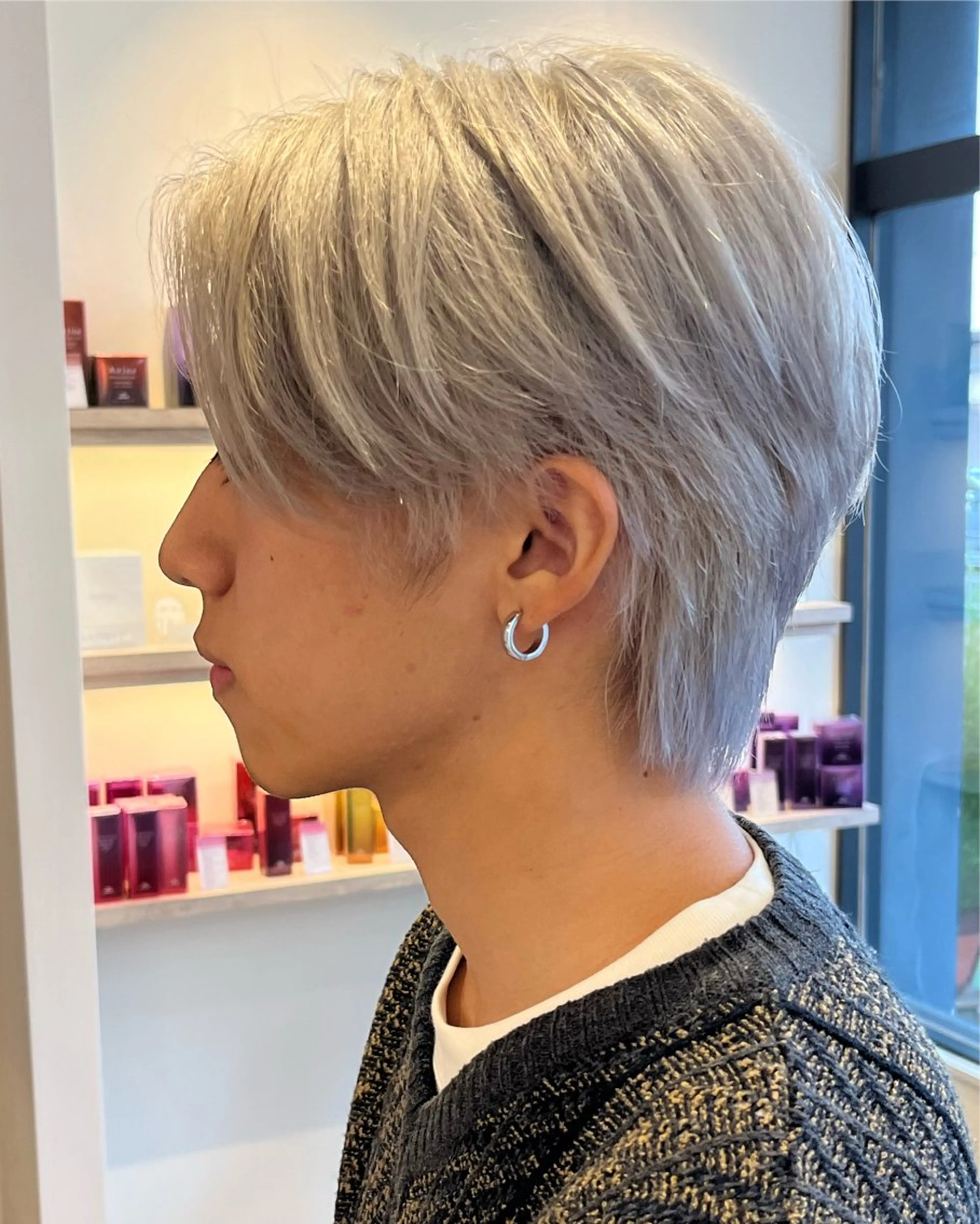 カラー メンズ ヘアカラー トリートメント セジールヘアメゾン所属・韓国レイヤー/透明感 カラー🐈曾根高のヘアスタイル