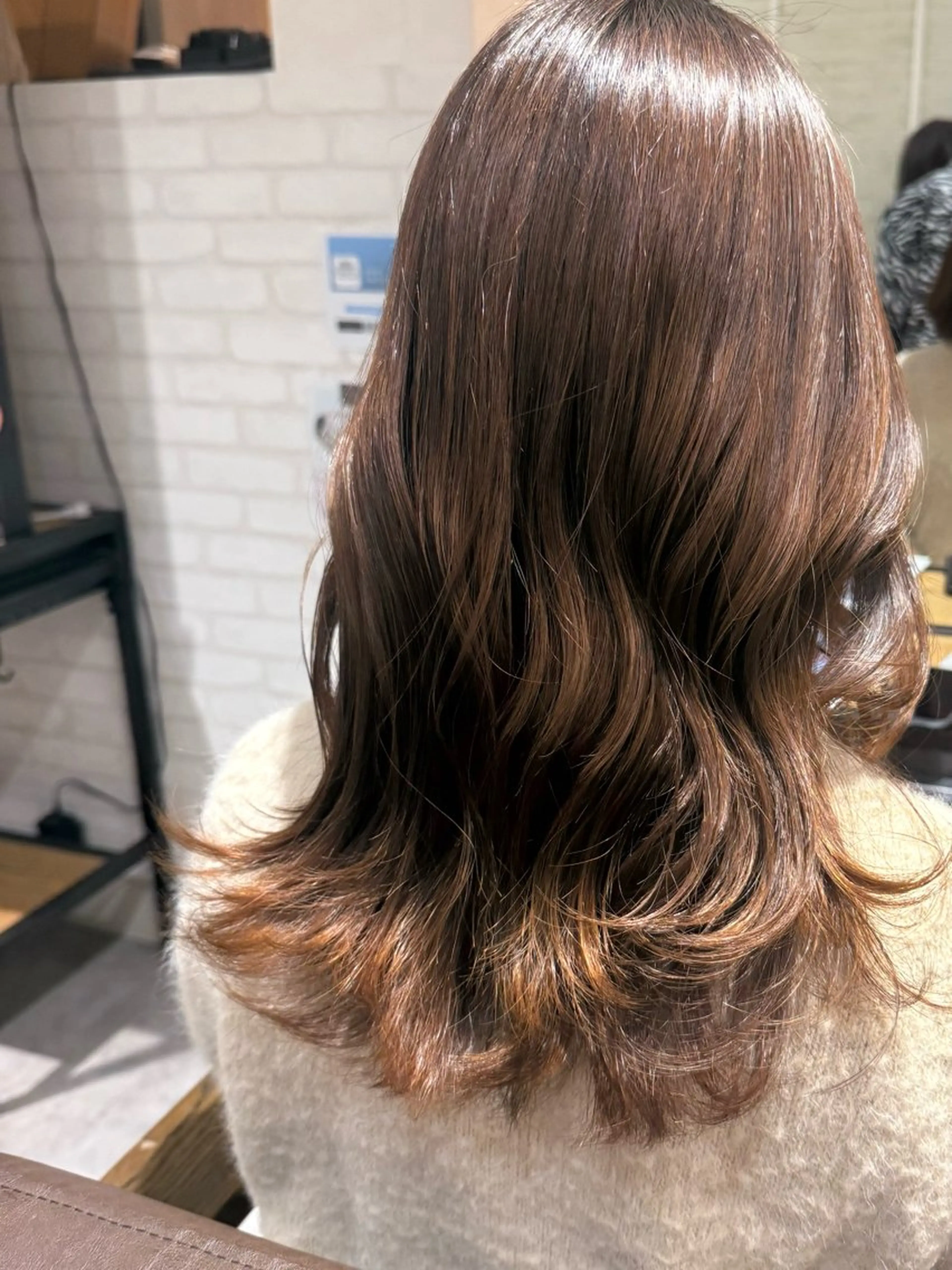 カラー Misaki/坂戸/ 艶カラーのヘアスタイル