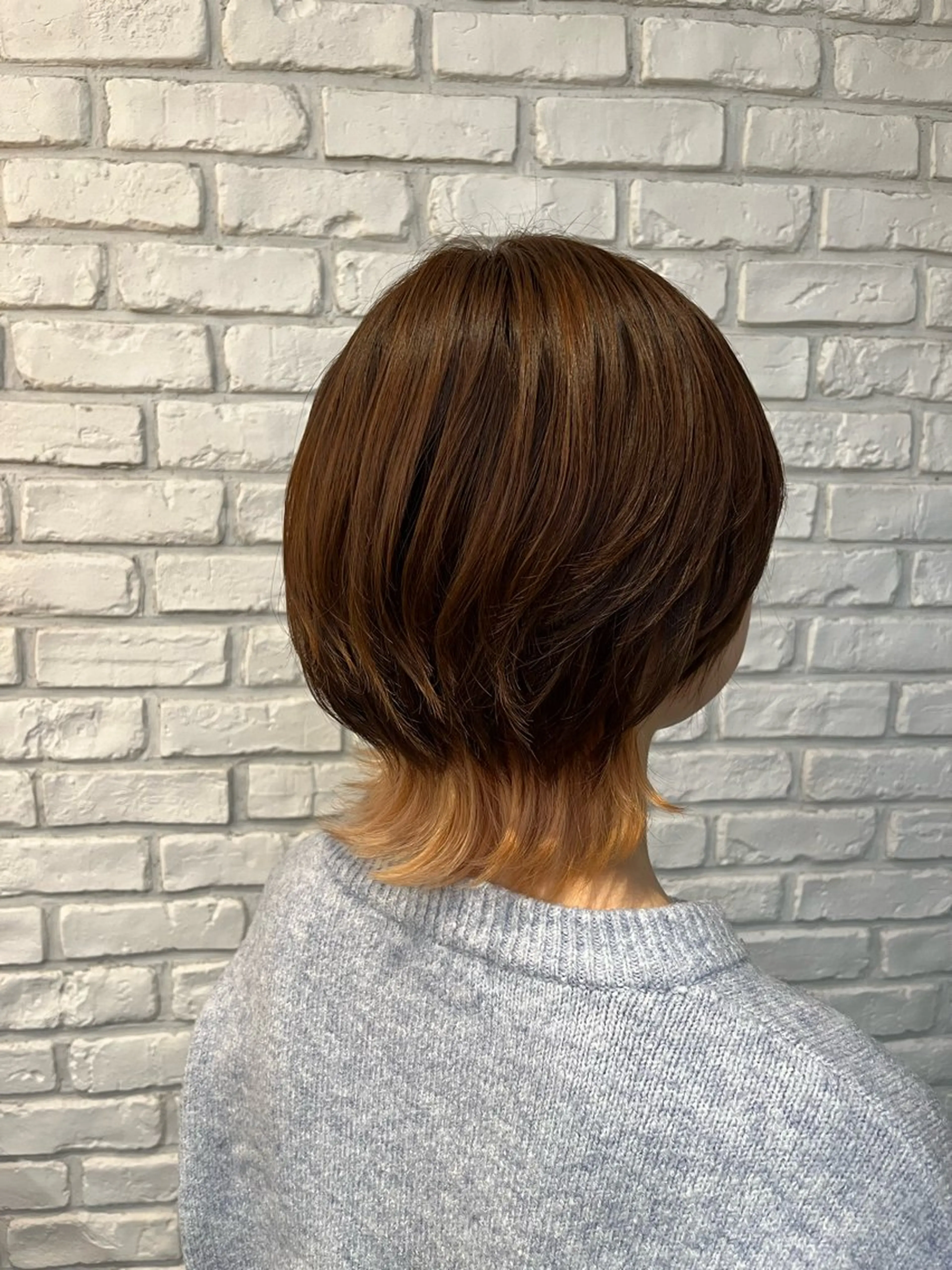 カラー ベージュカラー ブリーチ デザインカラー 無料カットモデル ✂︎いおん✂︎のヘアスタイル