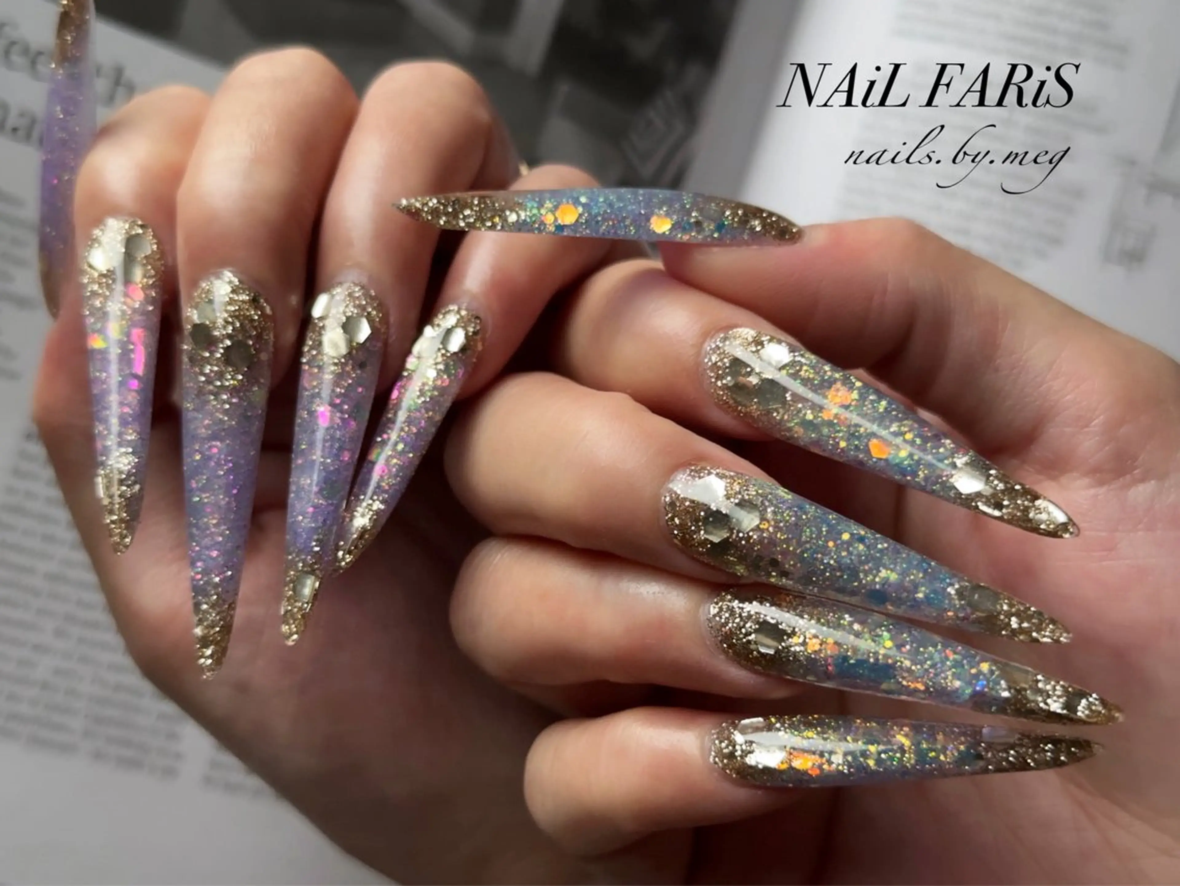 ネイル グラデーション ハンドネイル NAiL FARiS Megのネイルデザイン
