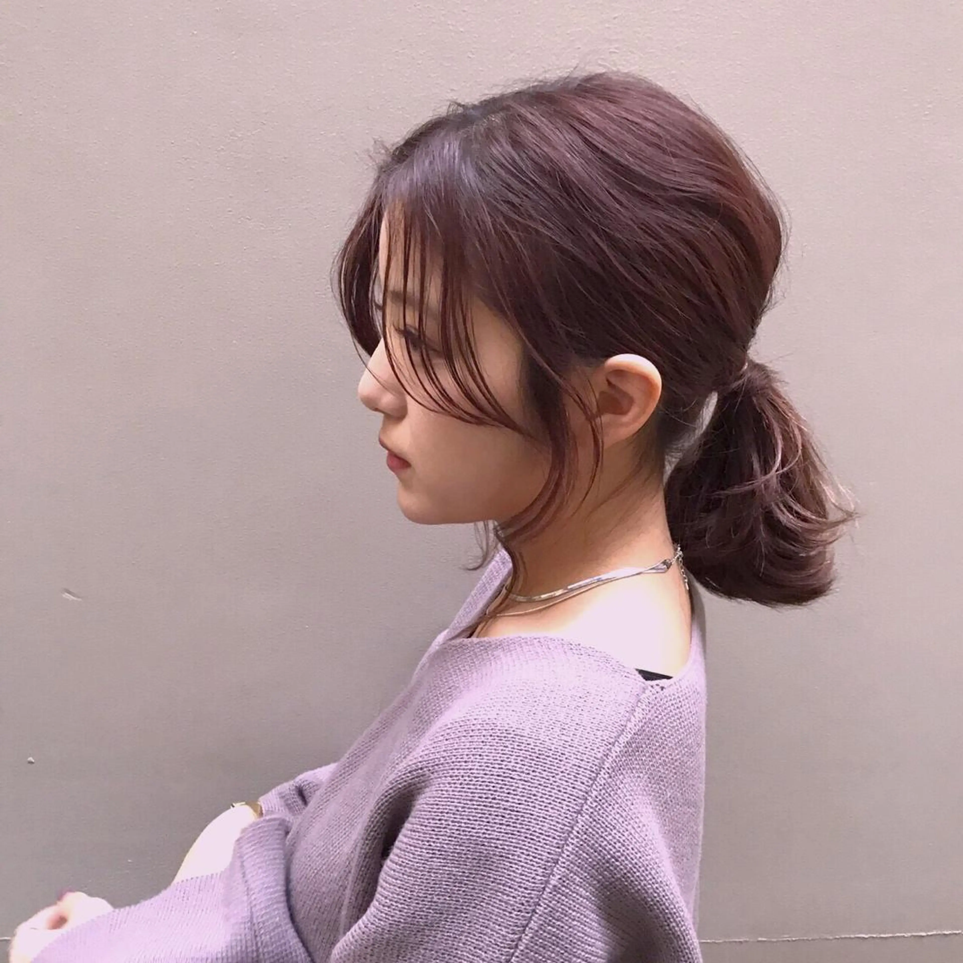 ミディアム カラー カット ヘアカラー トリートメント 堀江/心斎橋/西大橋 四ツ橋【Vers】のヘアスタイル