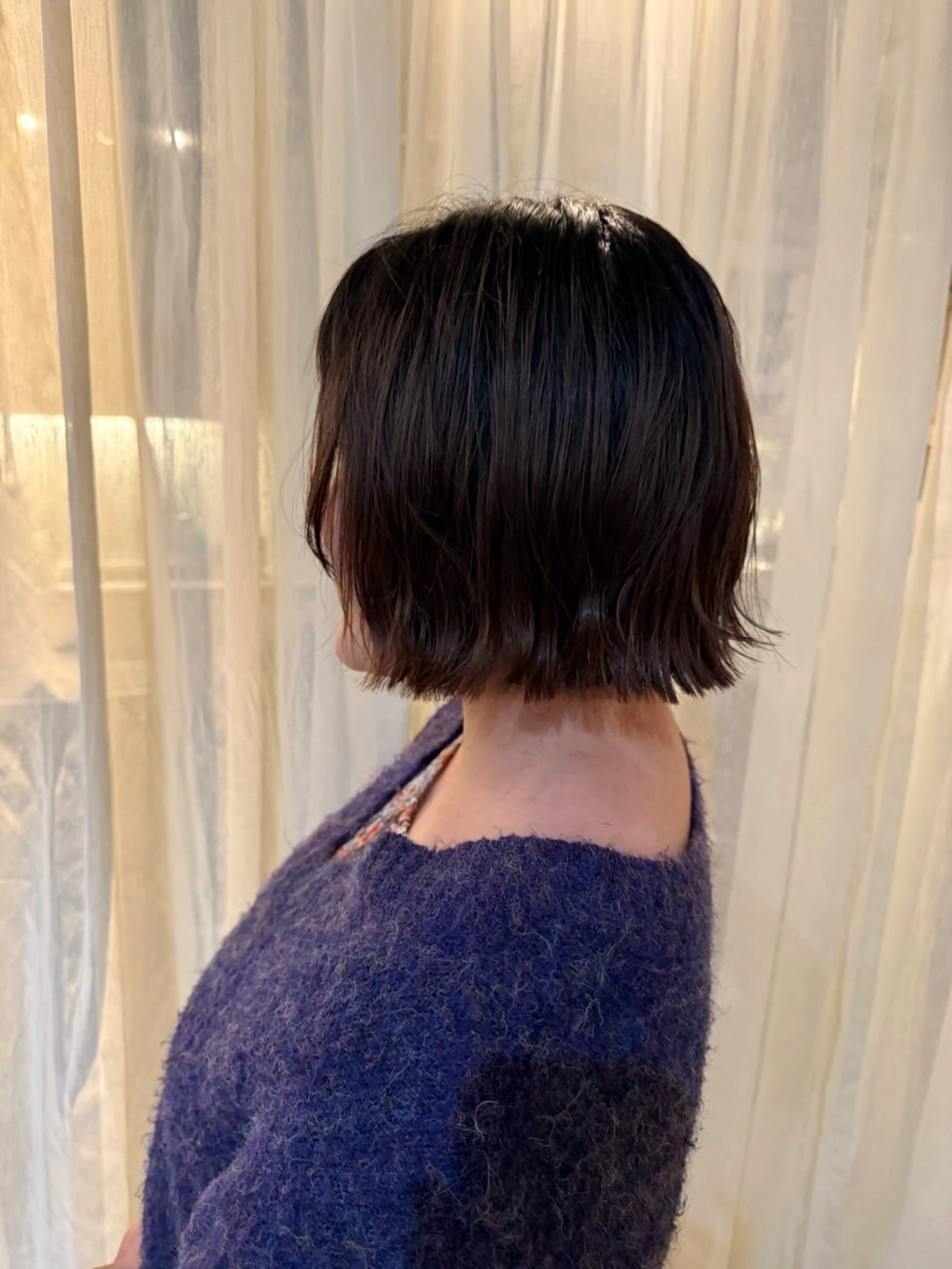ショート replay所属・藤原 百花のヘアスタイル