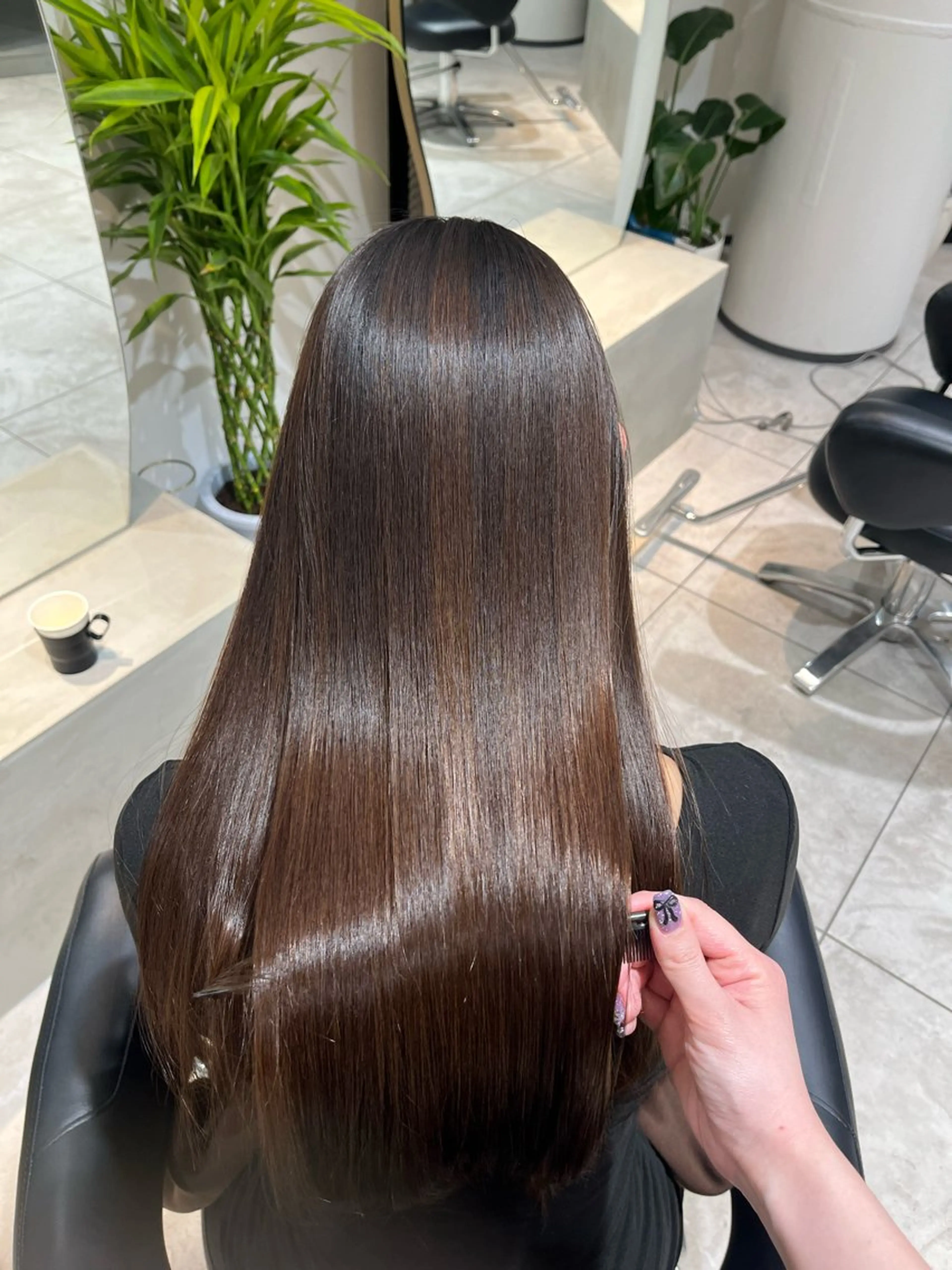 ロング パーマ 🫧美髪縮毛矯正🫧 Haruのヘアスタイル