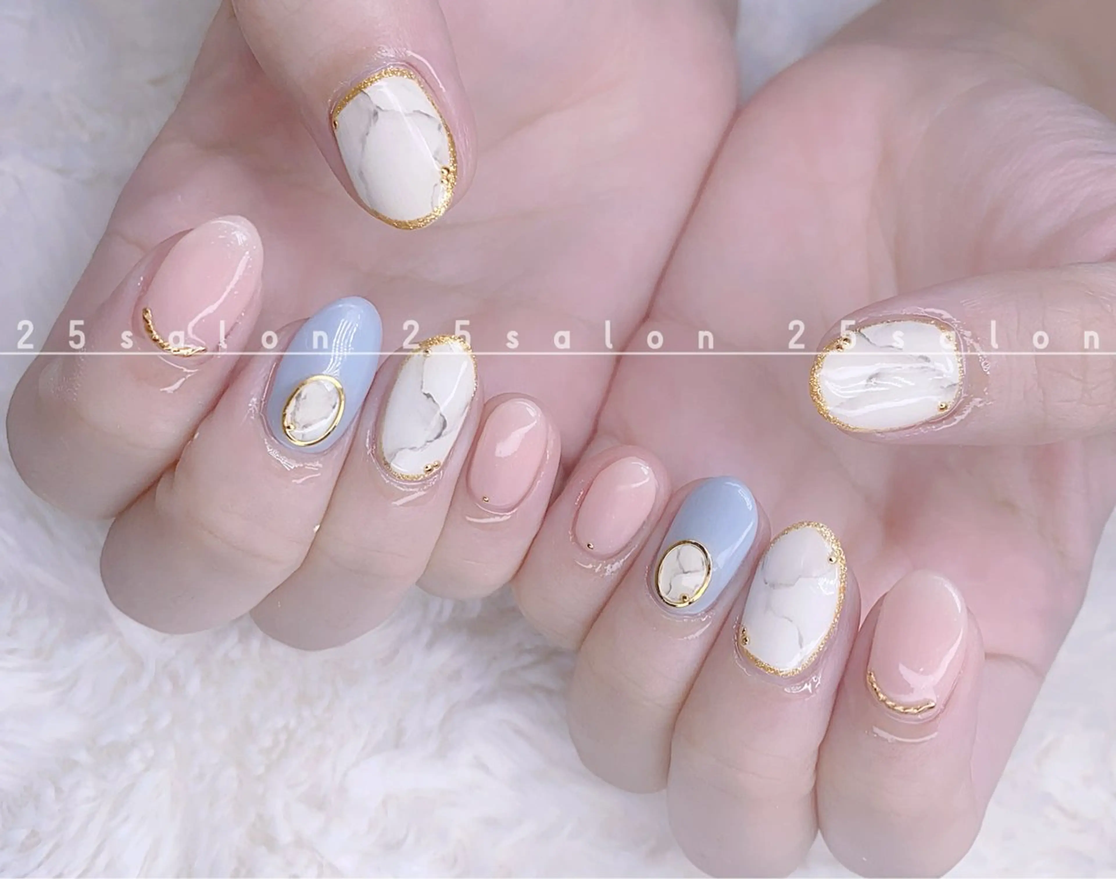 ネイル ジェルネイル 韓国ネイル ニュアンスネイル パラジェル ワンホンネイル 2 5のマツエク・マツパデザイン