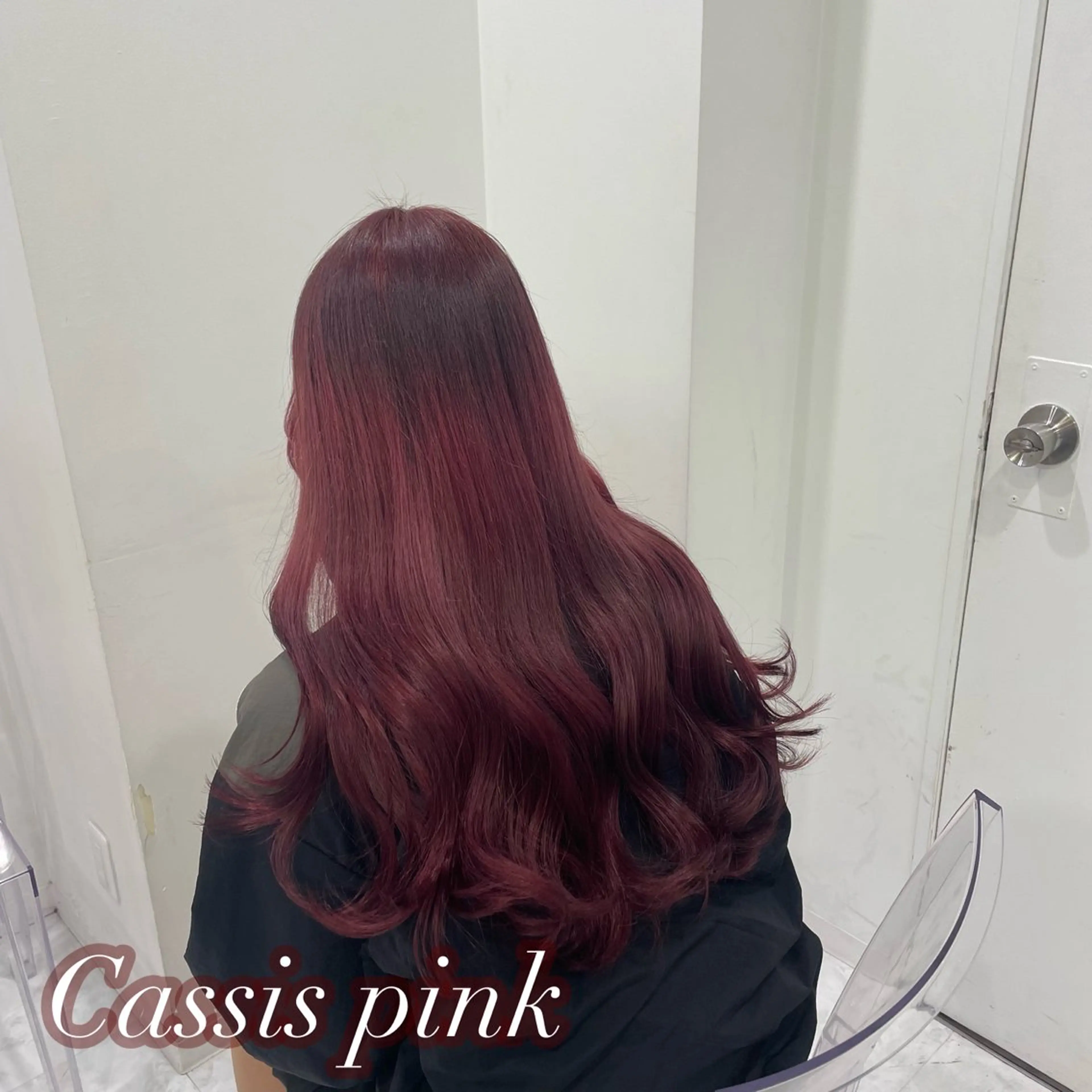 ロング カラー ヘアカラー ダメージレスハイ トーン💖kanonのヘアスタイル