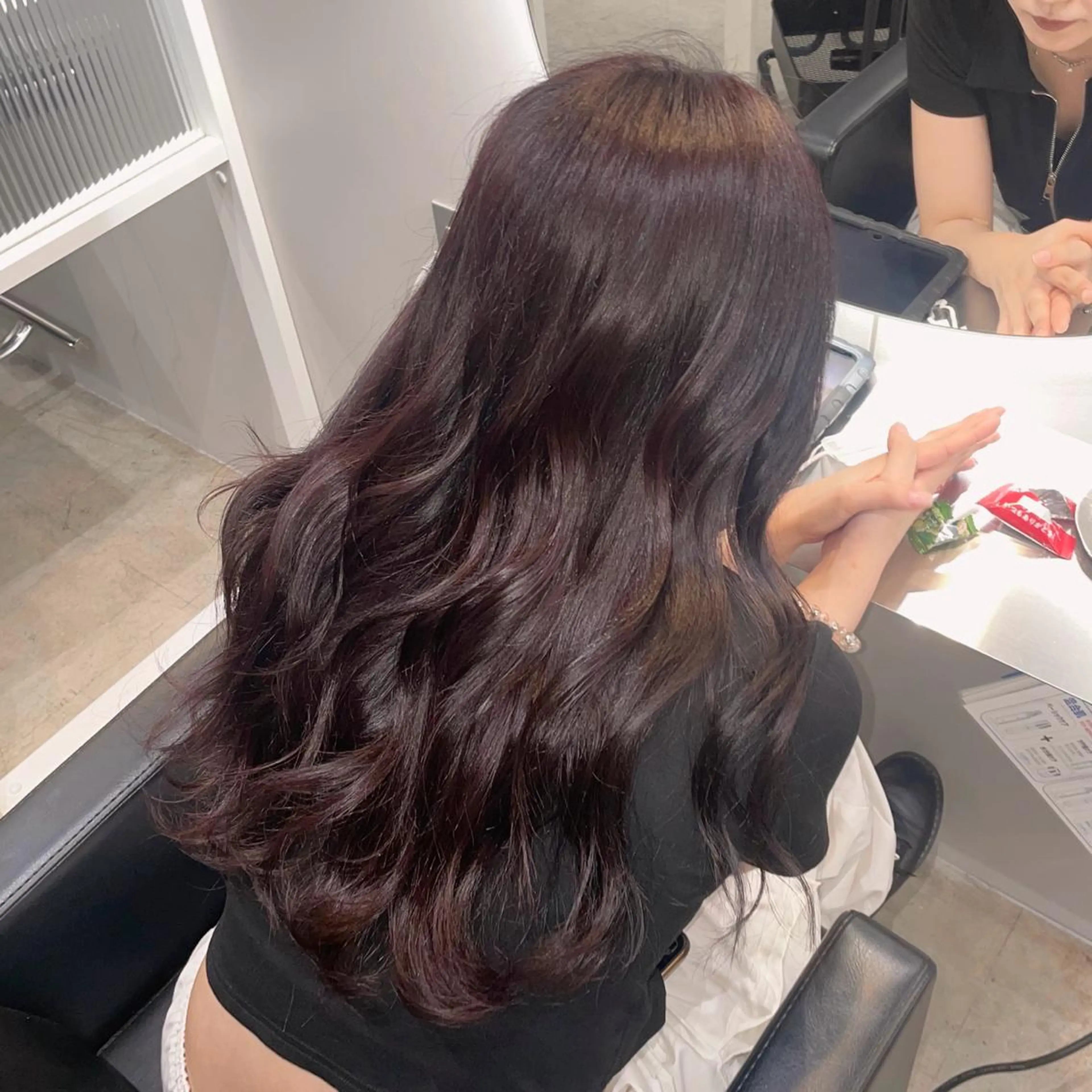 カラー w/o所属・スタイリスト/ 武蔵新城/羽吹紗南のヘアスタイル