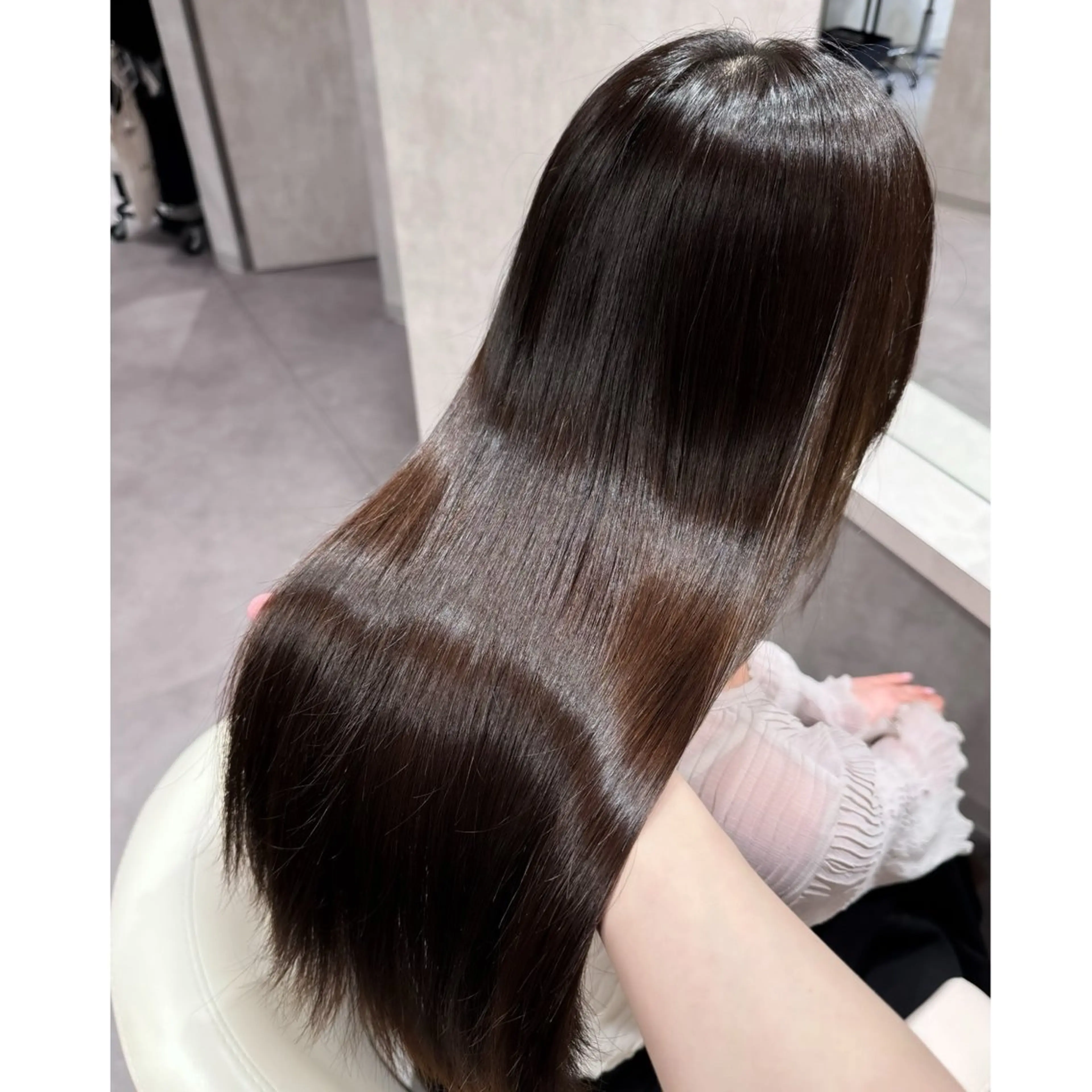 ロング カラー ブリーチ ヘアカラー miyu /トレンド カラー×艶髪のヘアスタイル