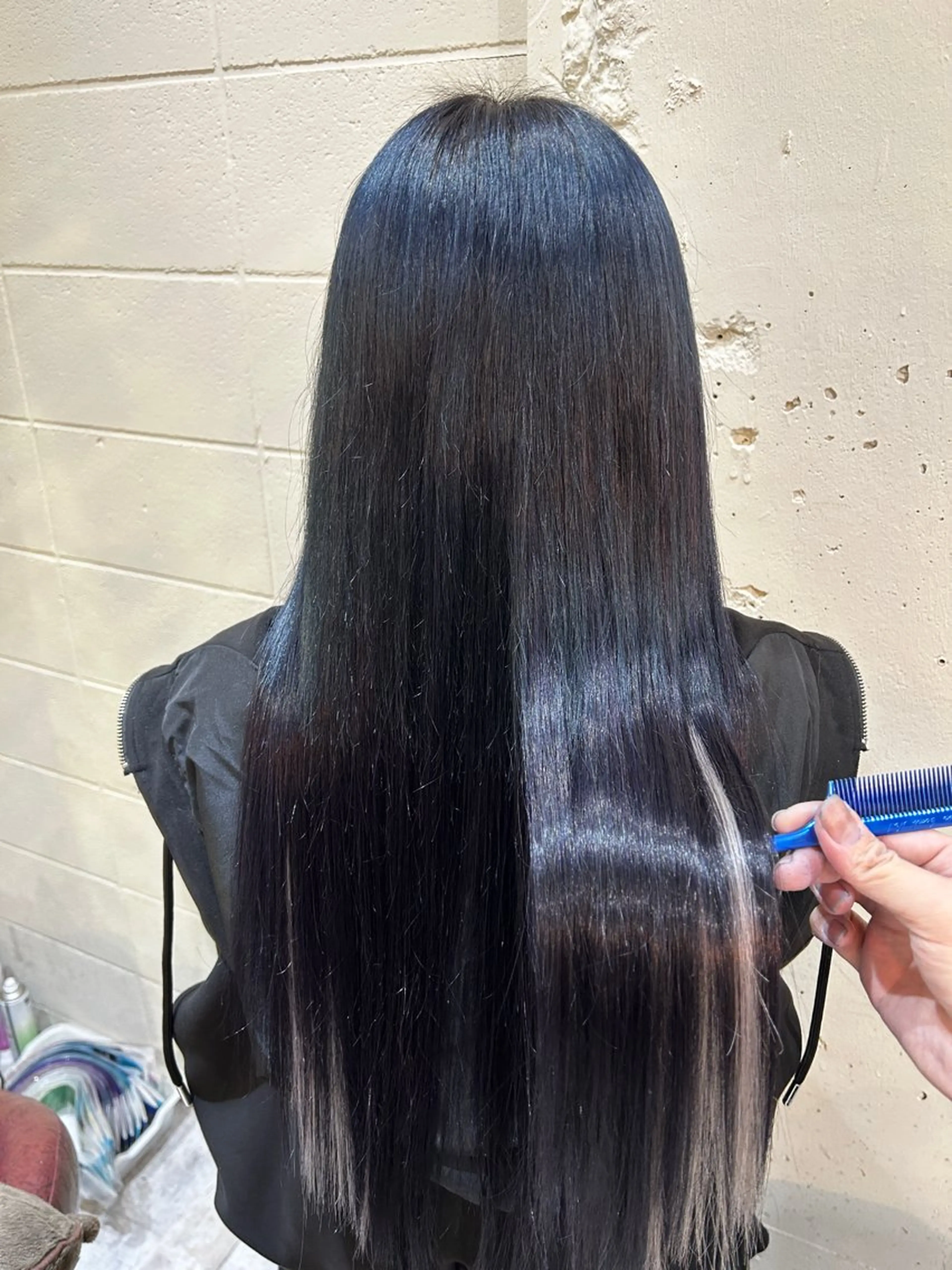 ロング カラー 6Dエクステ 鳥谷ミナトのヘアスタイル