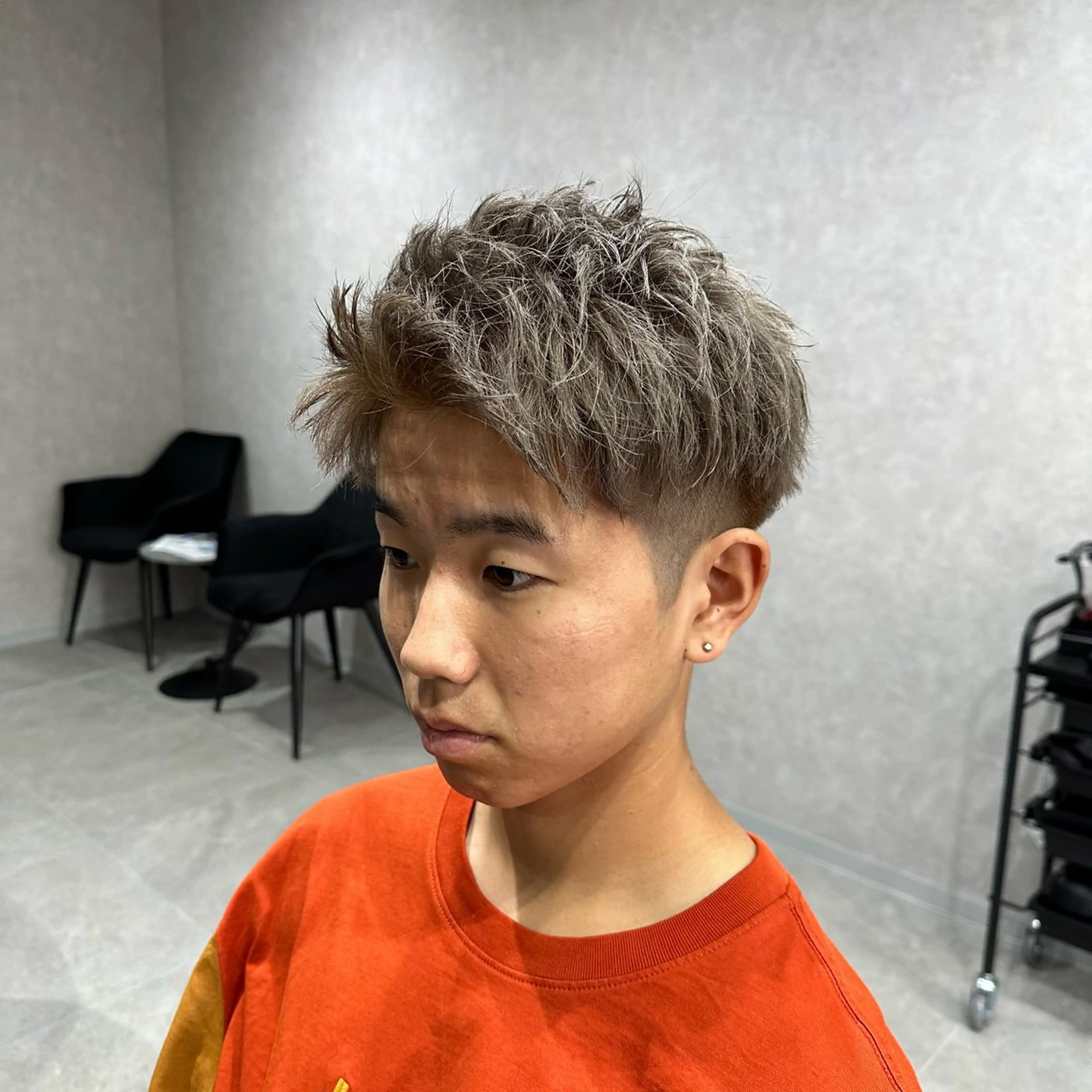 ショート カラー メンズ エースヘアー KENTAのヘアスタイル