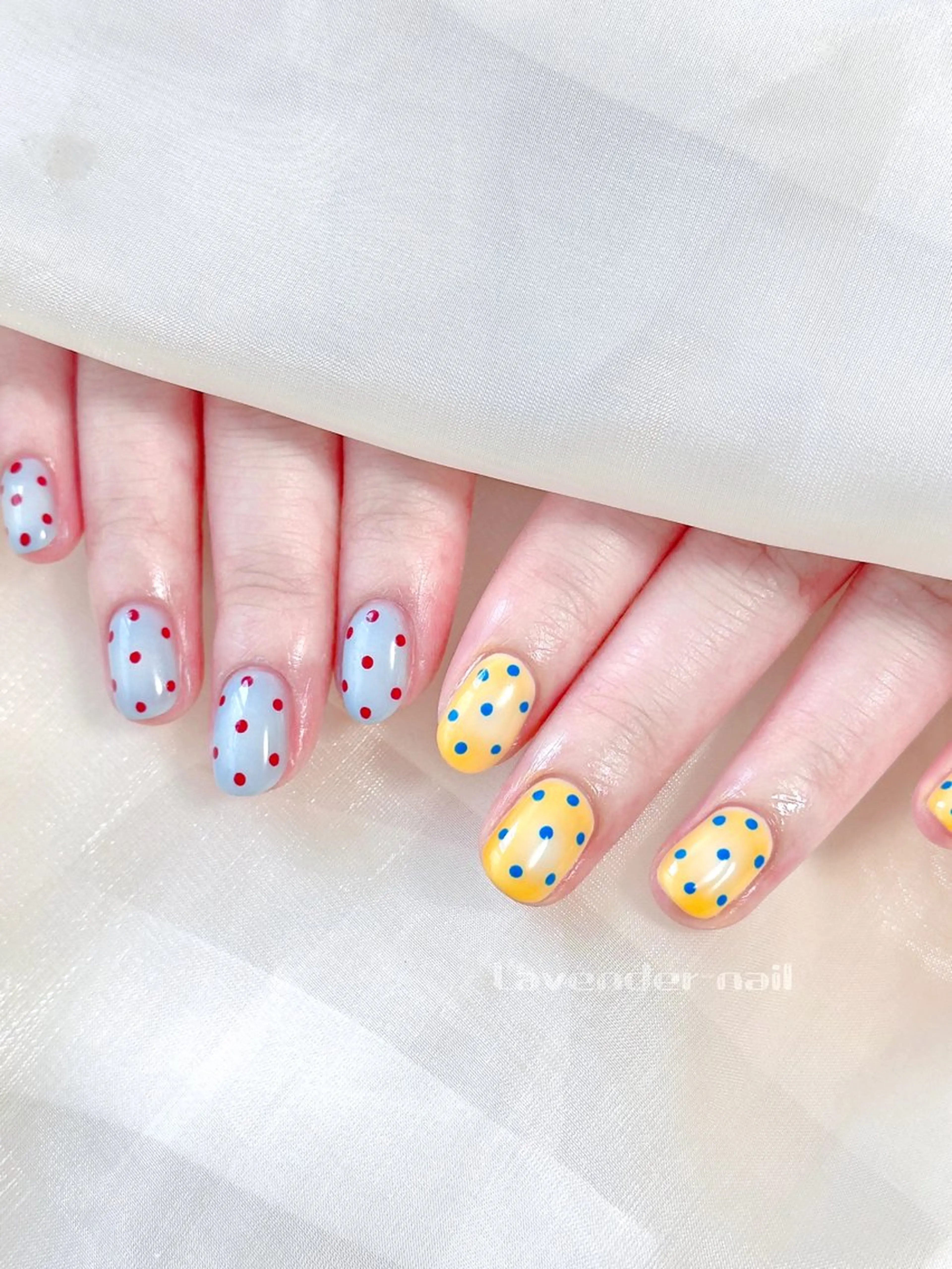 ネイル ハンドネイル Lavender nail·中島公園のネイルデザイン