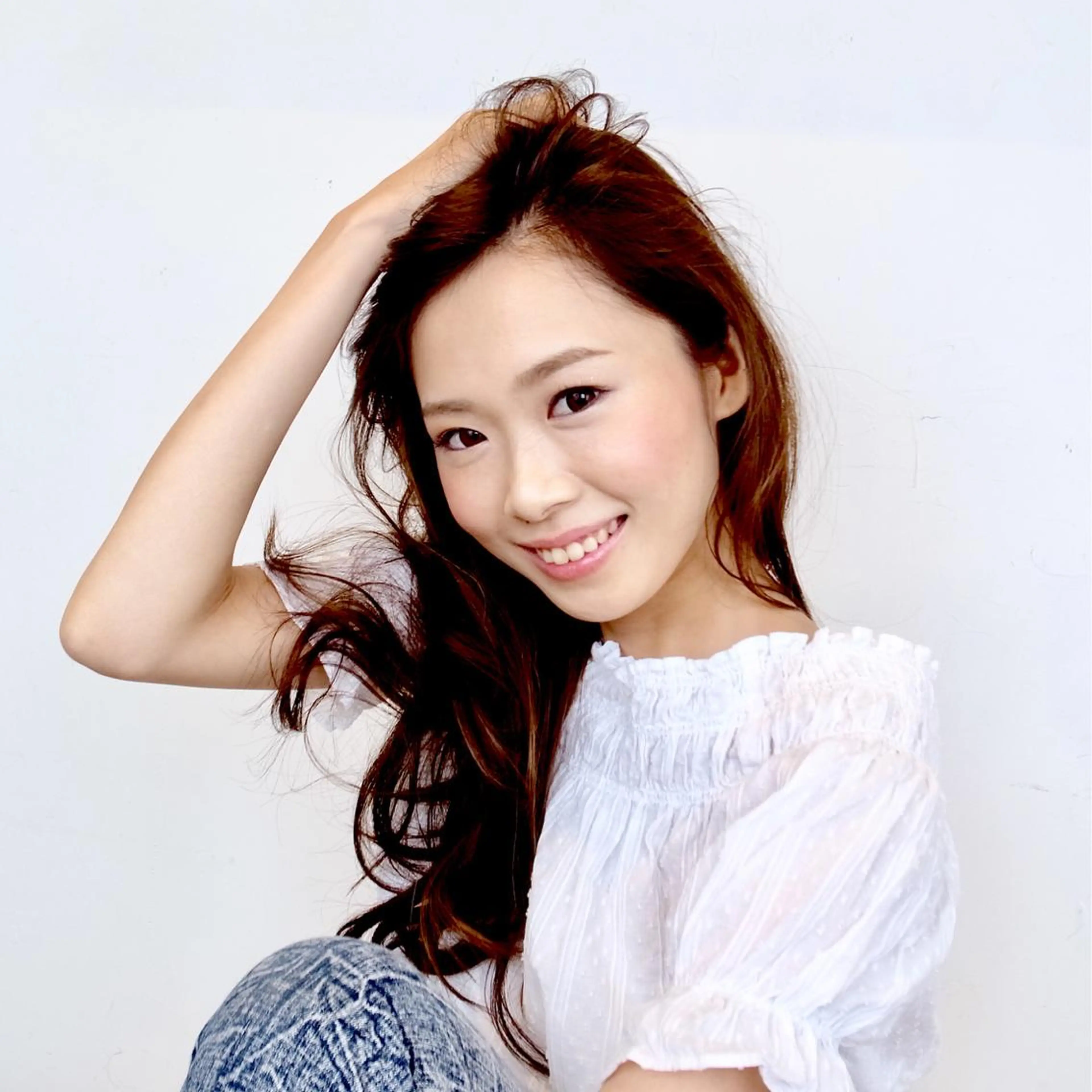 ロング ヘアアレンジ ヘアーショップクリコ所属・リ コのヘアスタイル