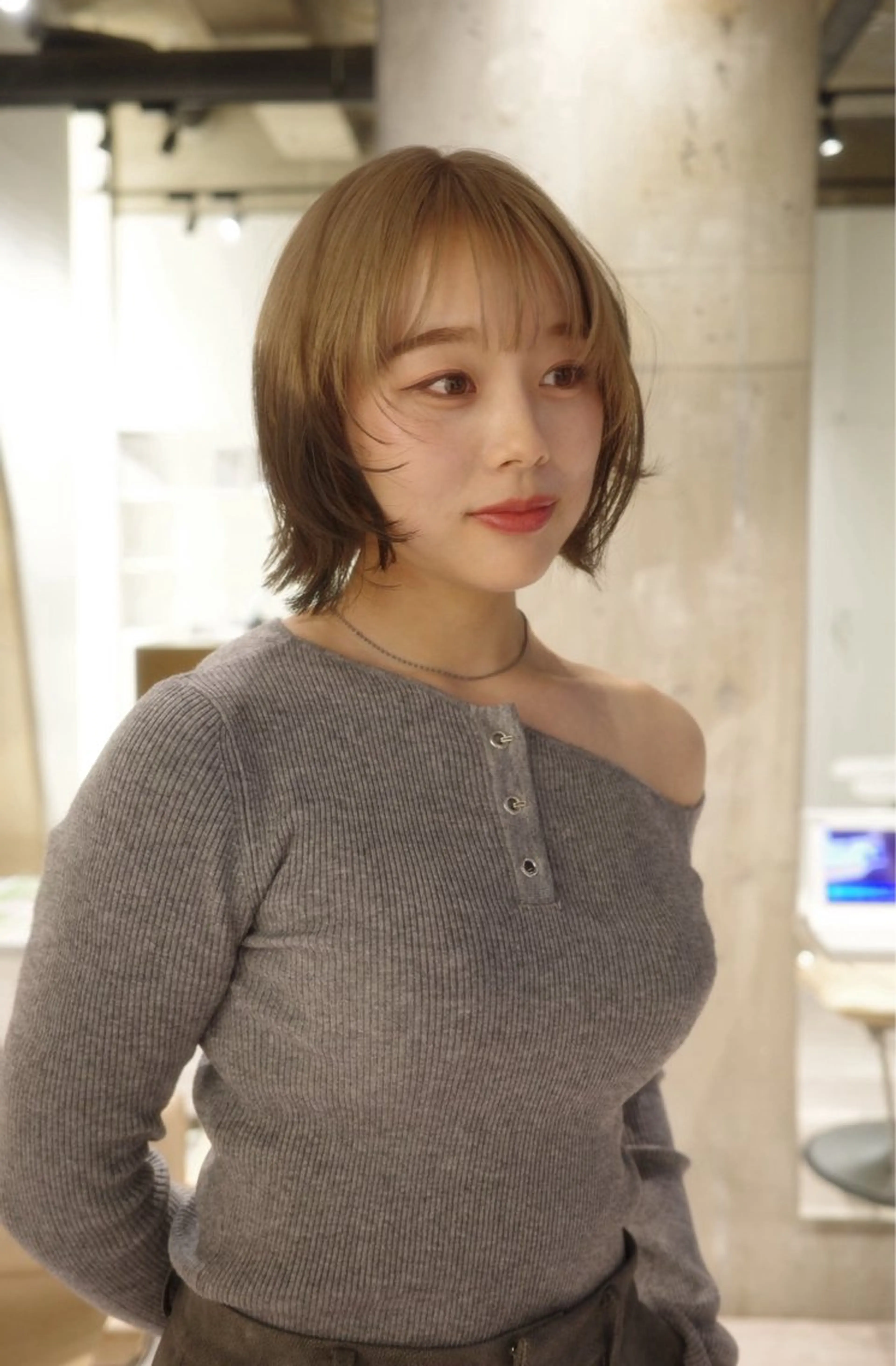 ショート カラー カット ヘアカラー トリートメント ☀️海外レイヤー 🇺🇸/ヒナコのヘアスタイル