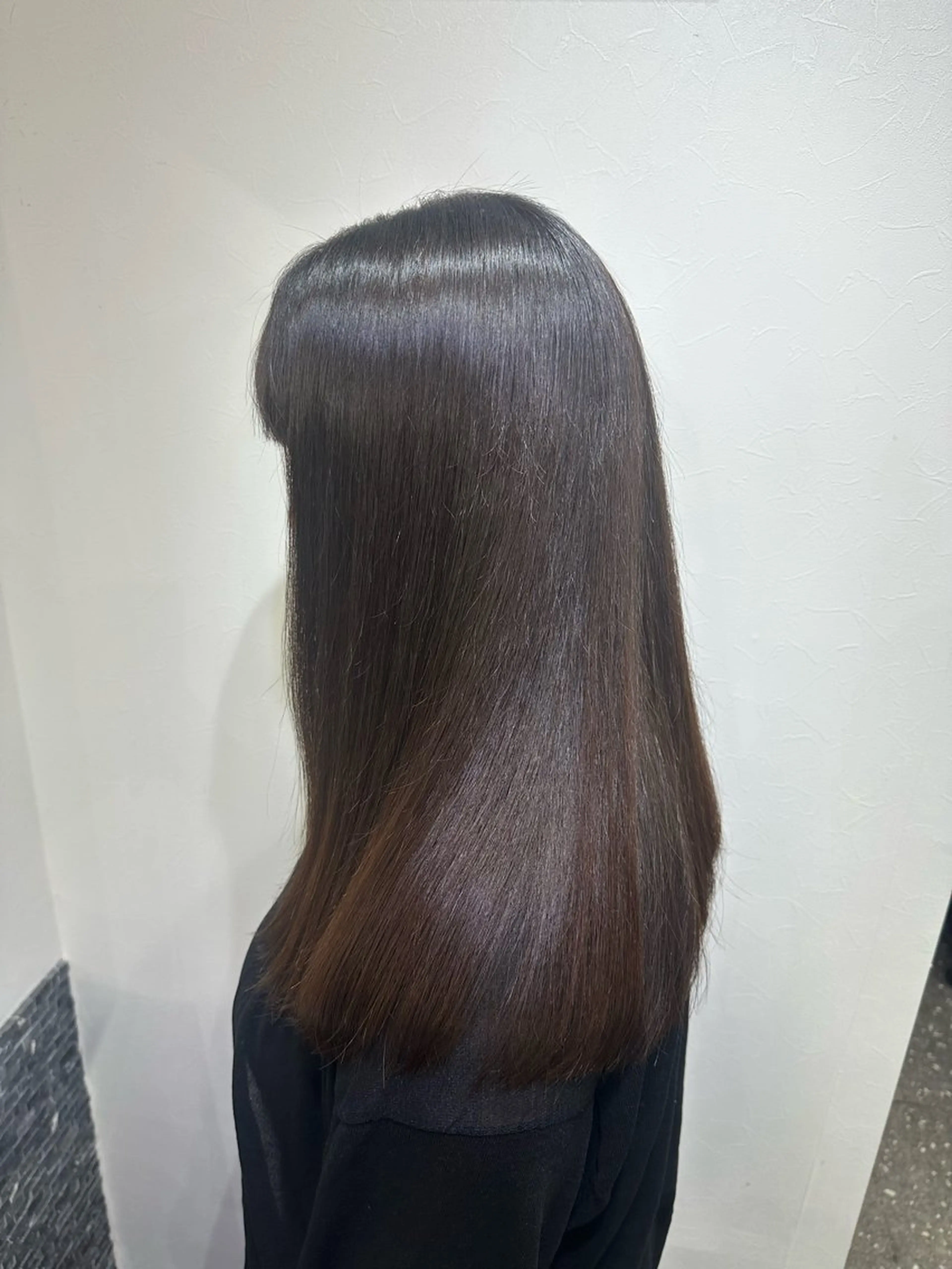 ロング パーマ カット 縮毛矯正 トリートメント 髪質改善⭐️縮毛矯正 中野⭐️Rinaのヘアスタイル