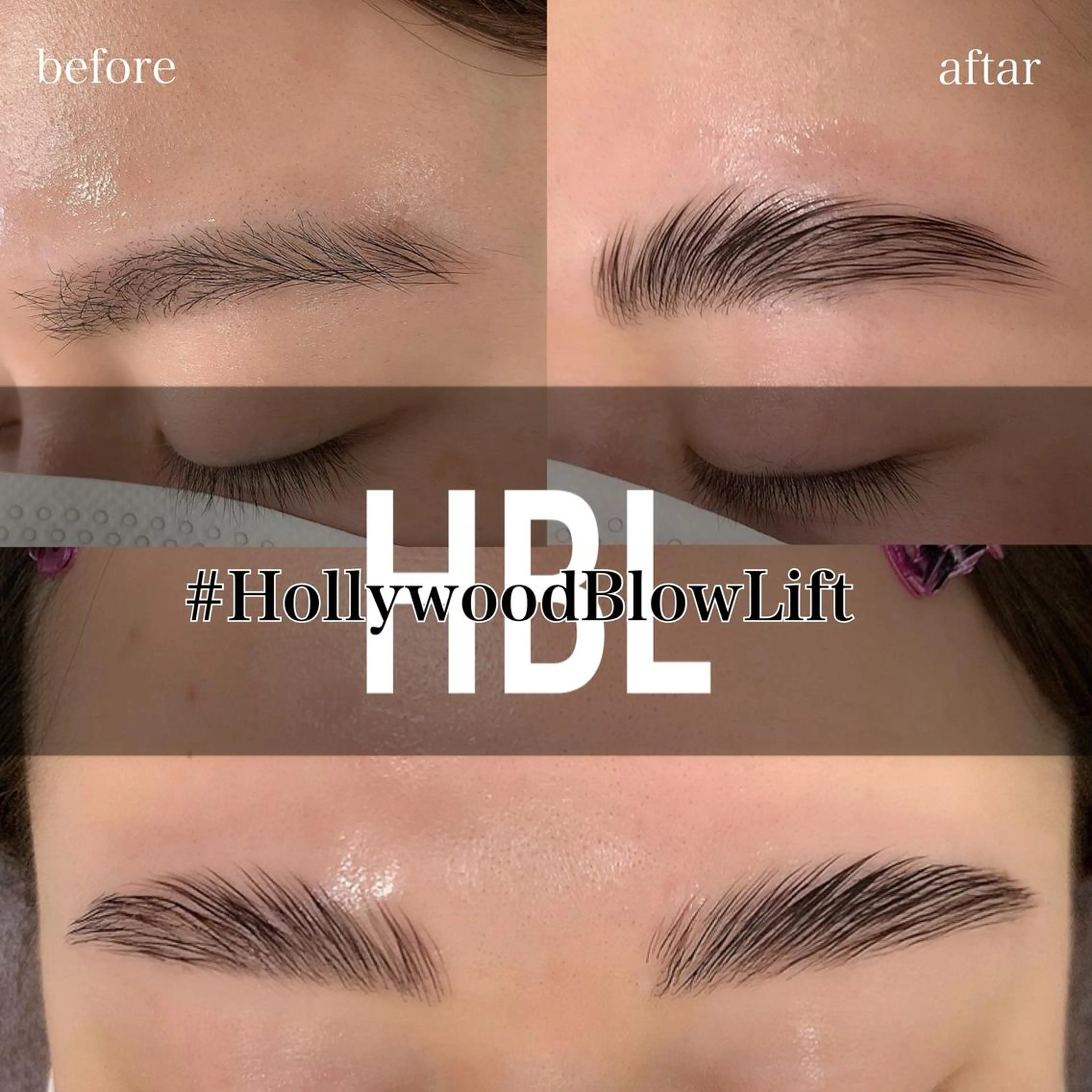 アイブロウ ハリウッドブロウリフト koyama harukaのマツエク・マツパデザイン