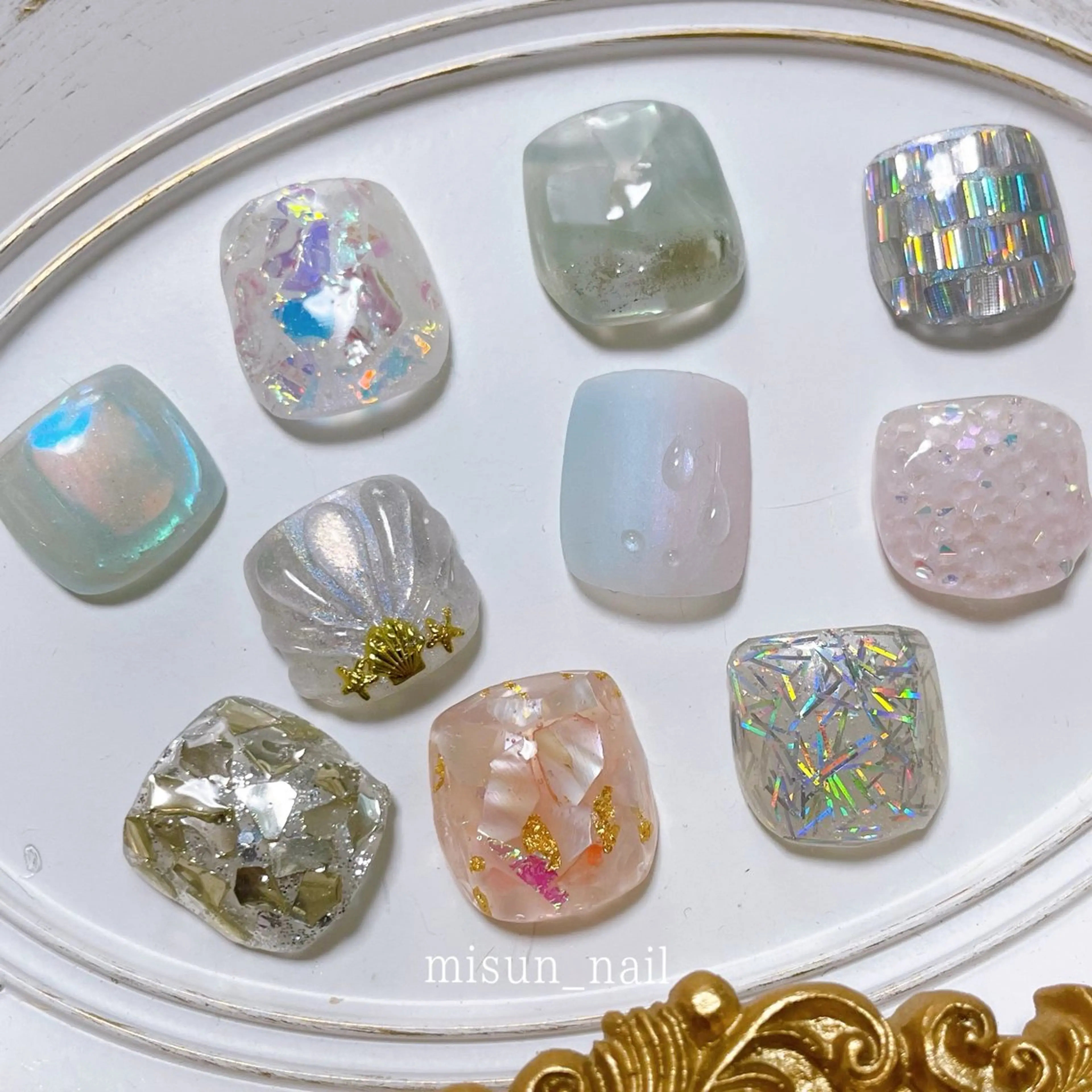 ネイル フットネイル misun_ nailのネイルデザイン