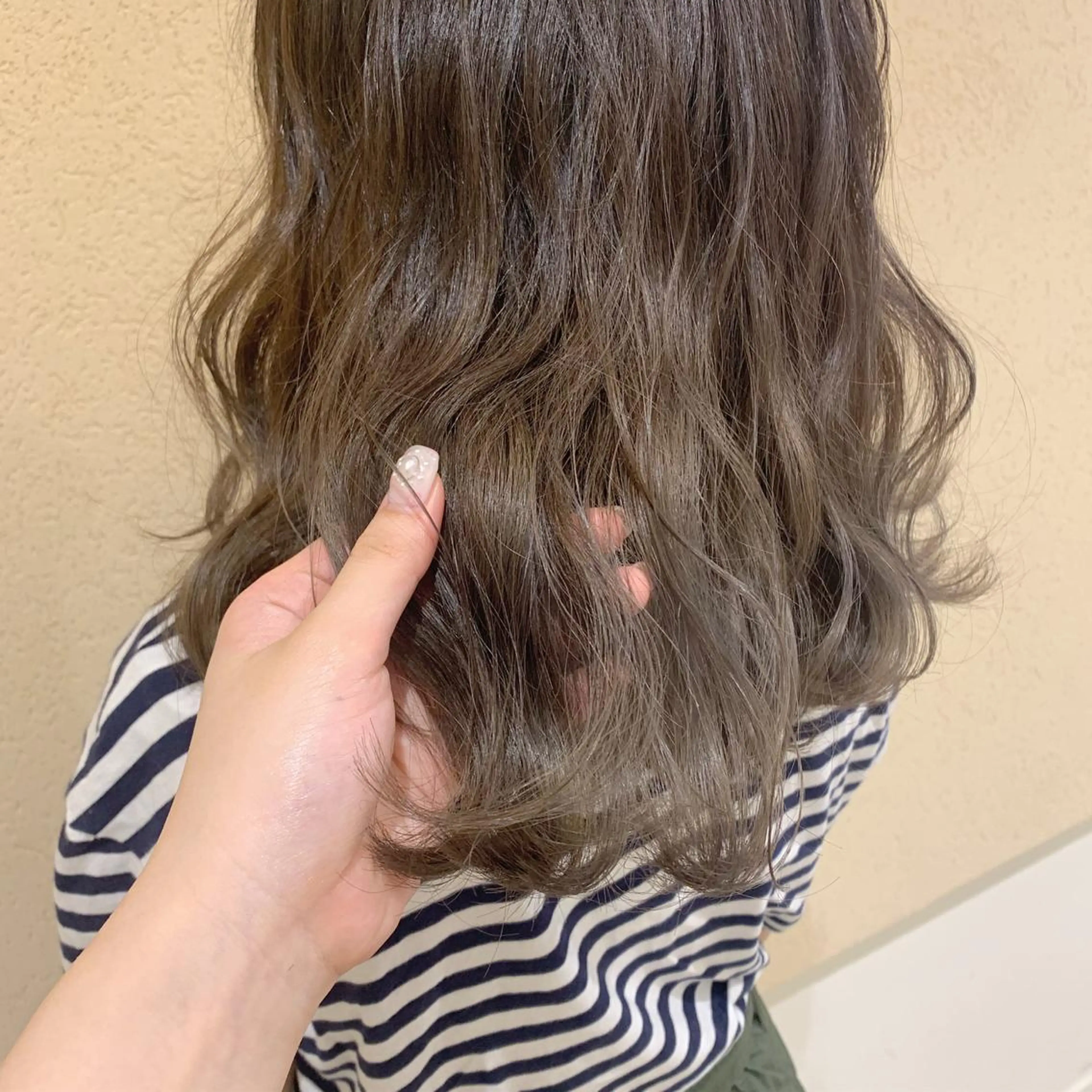 セミロング カラー グラデーションカラー グレージュ GO TODAY SHAiRE SALON所属・𝒢𝒾𝓇𝓁𝓎 ⑅　𝓎𝓊𝓀𝒶のヘアスタイル