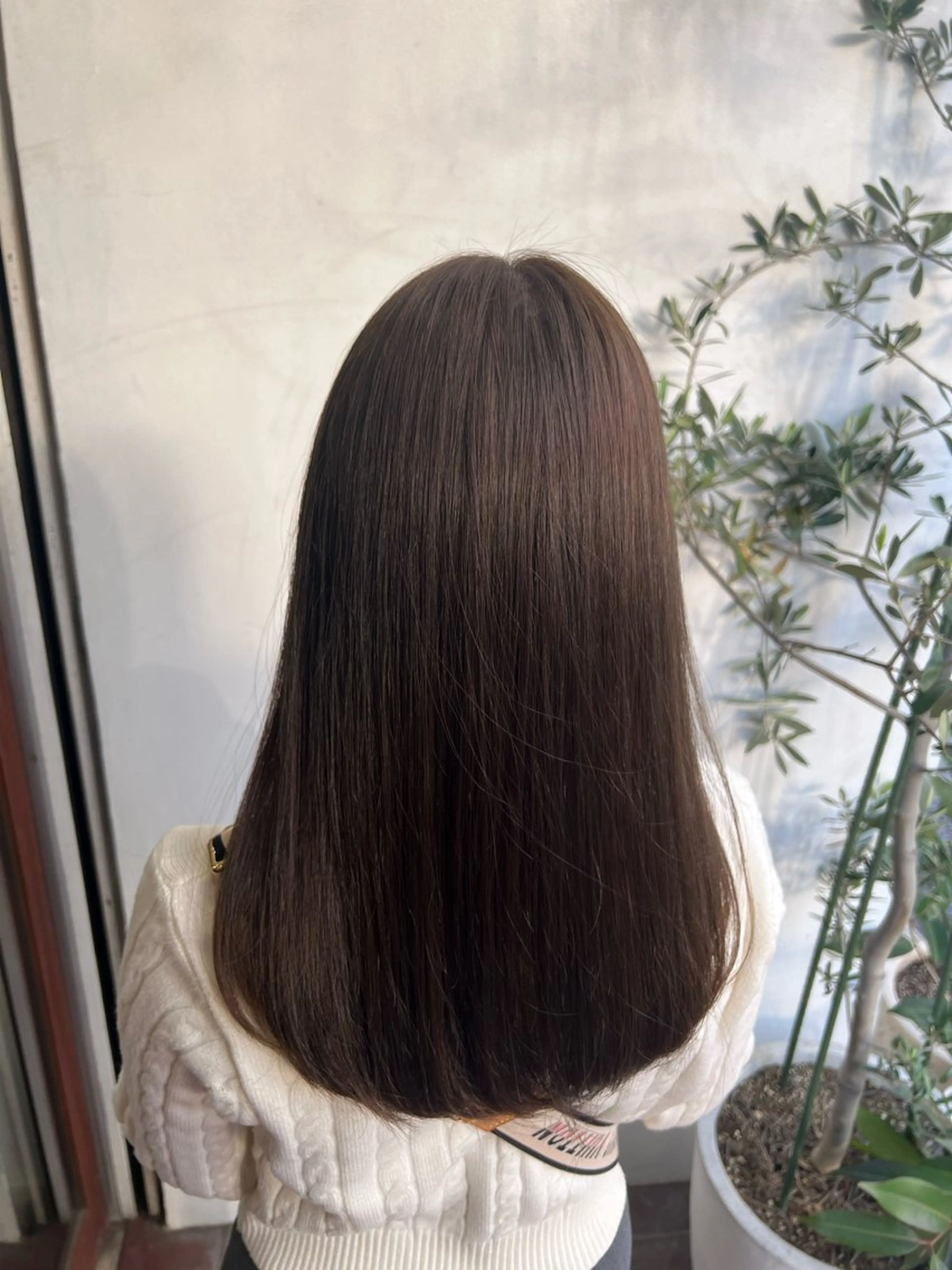 セミロング 山崎 まな🦋🫧のヘアスタイル