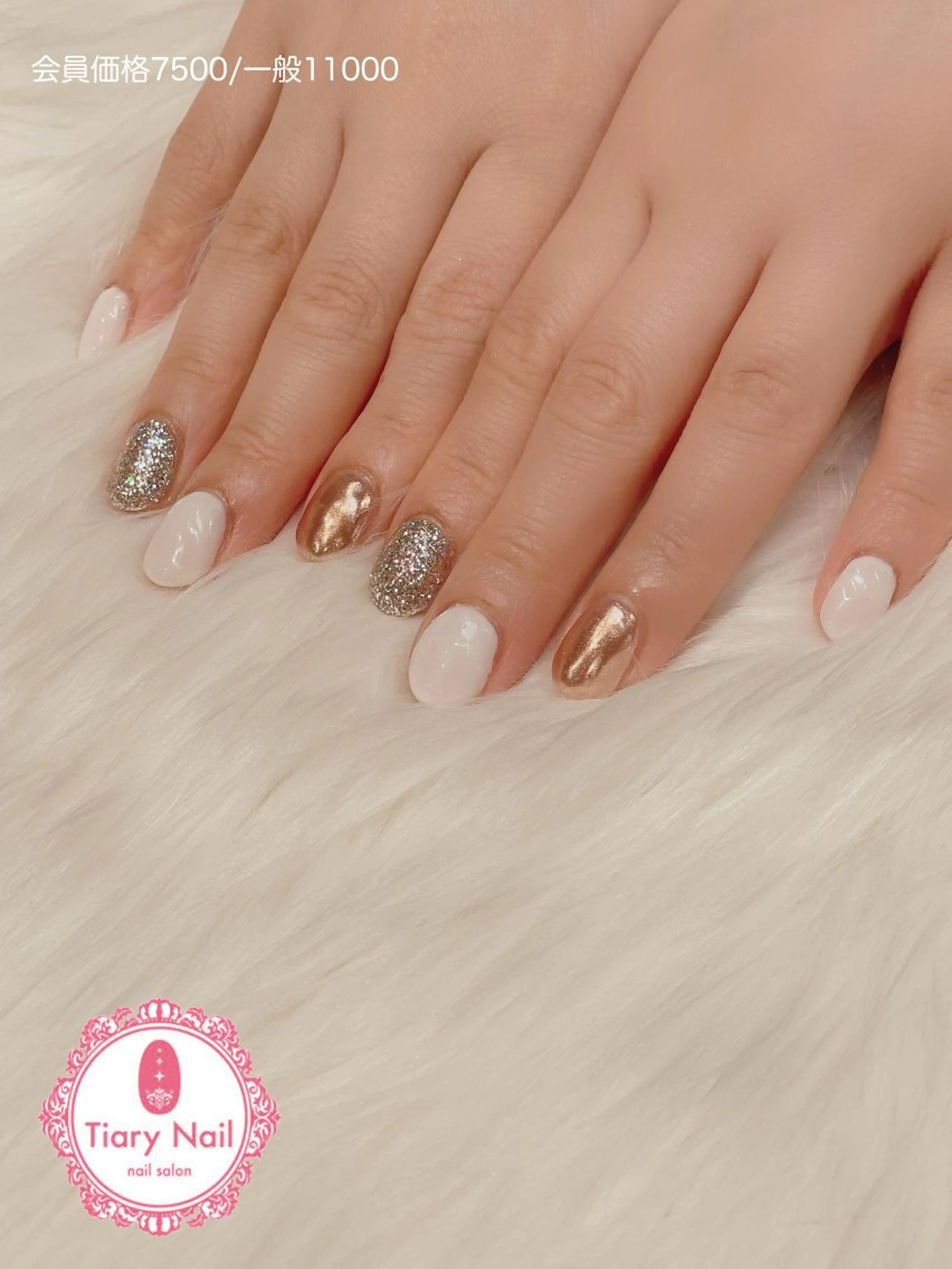ネイル ハンドネイル TiaryNail 💎Kのネイルデザイン