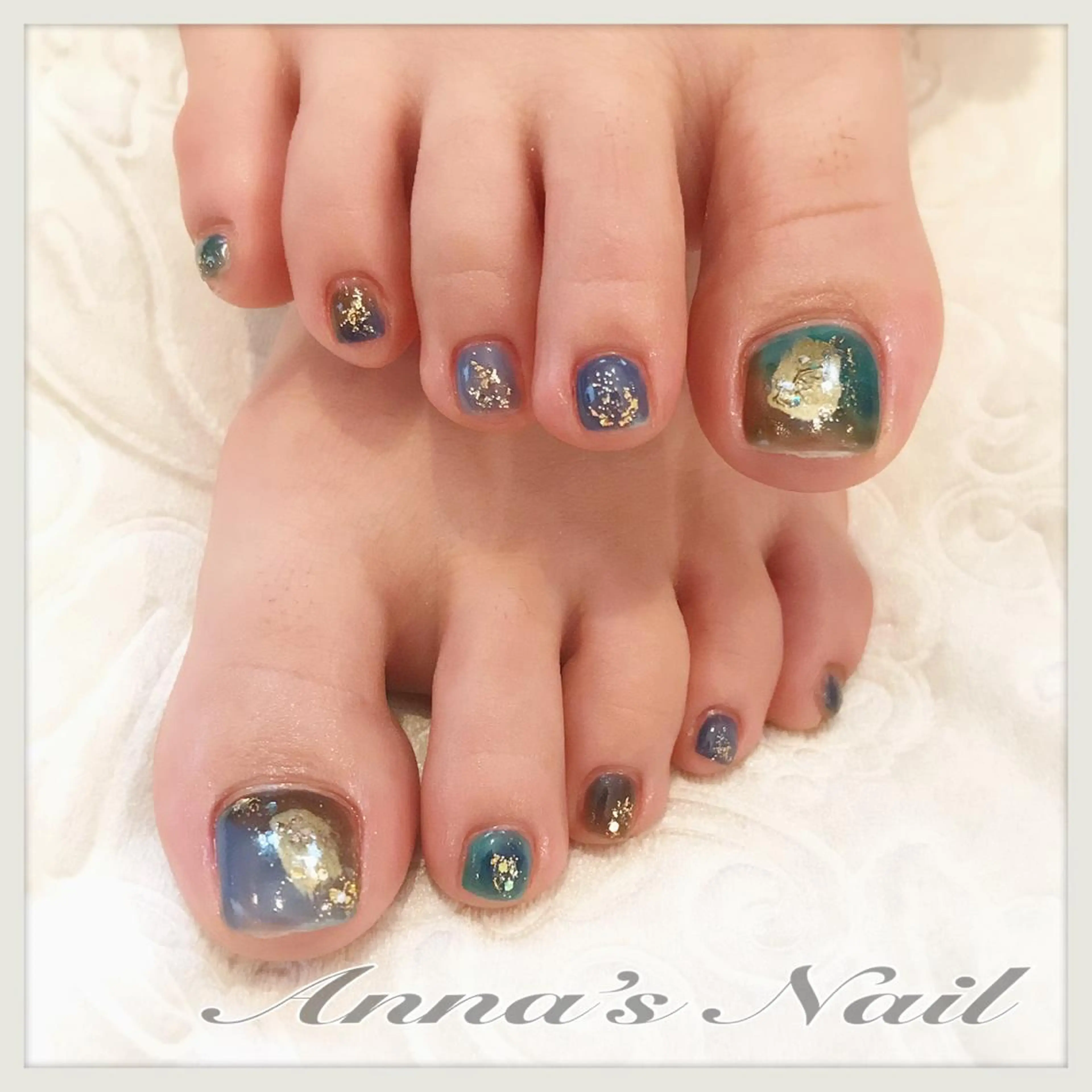 ネイル フットネイル Anna’s Nail所属・清口 杏奈のネイルデザイン