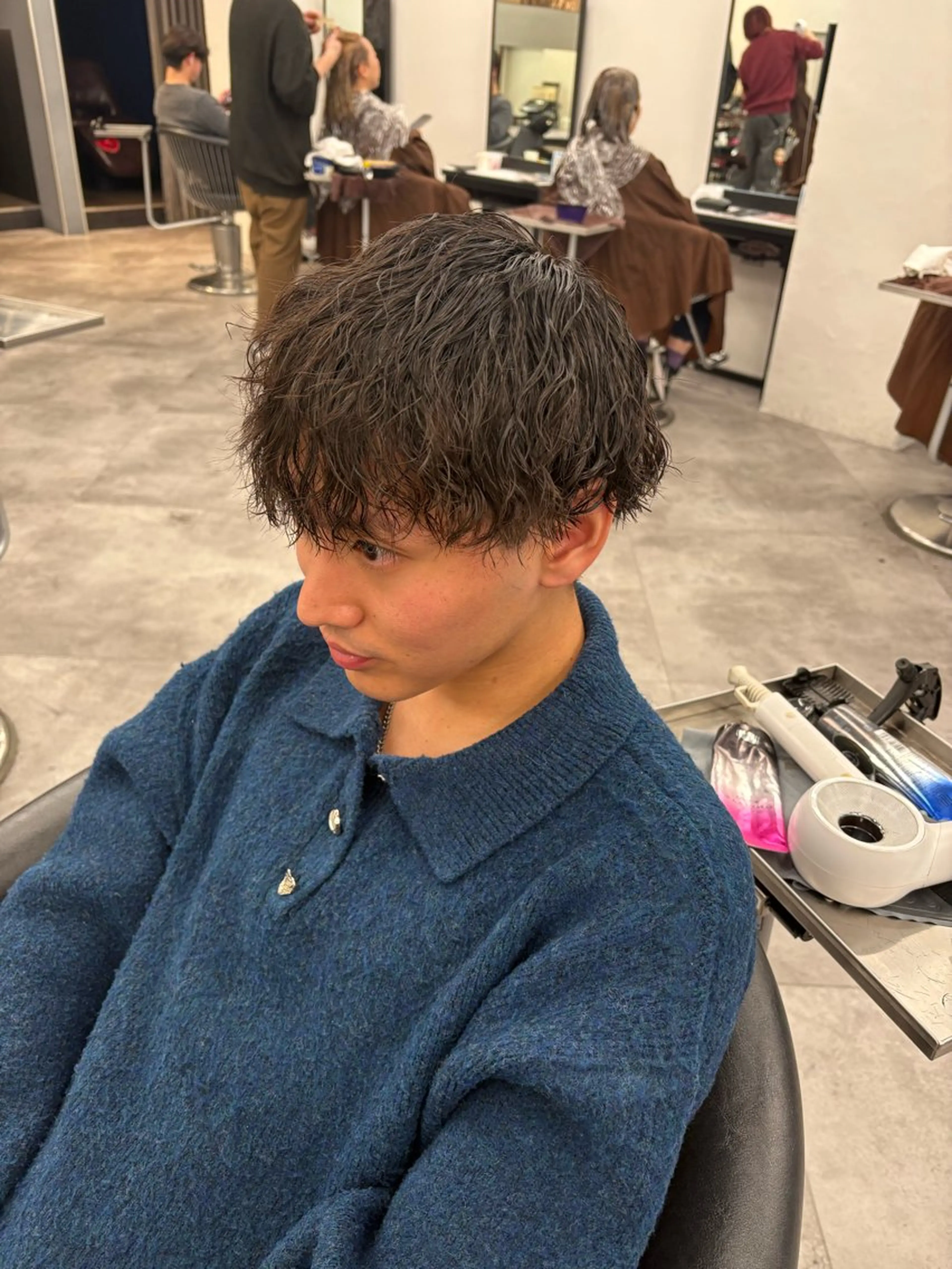 パーマ メンズ 🦅メンズカット /パーマ💫  遥花のヘアスタイル