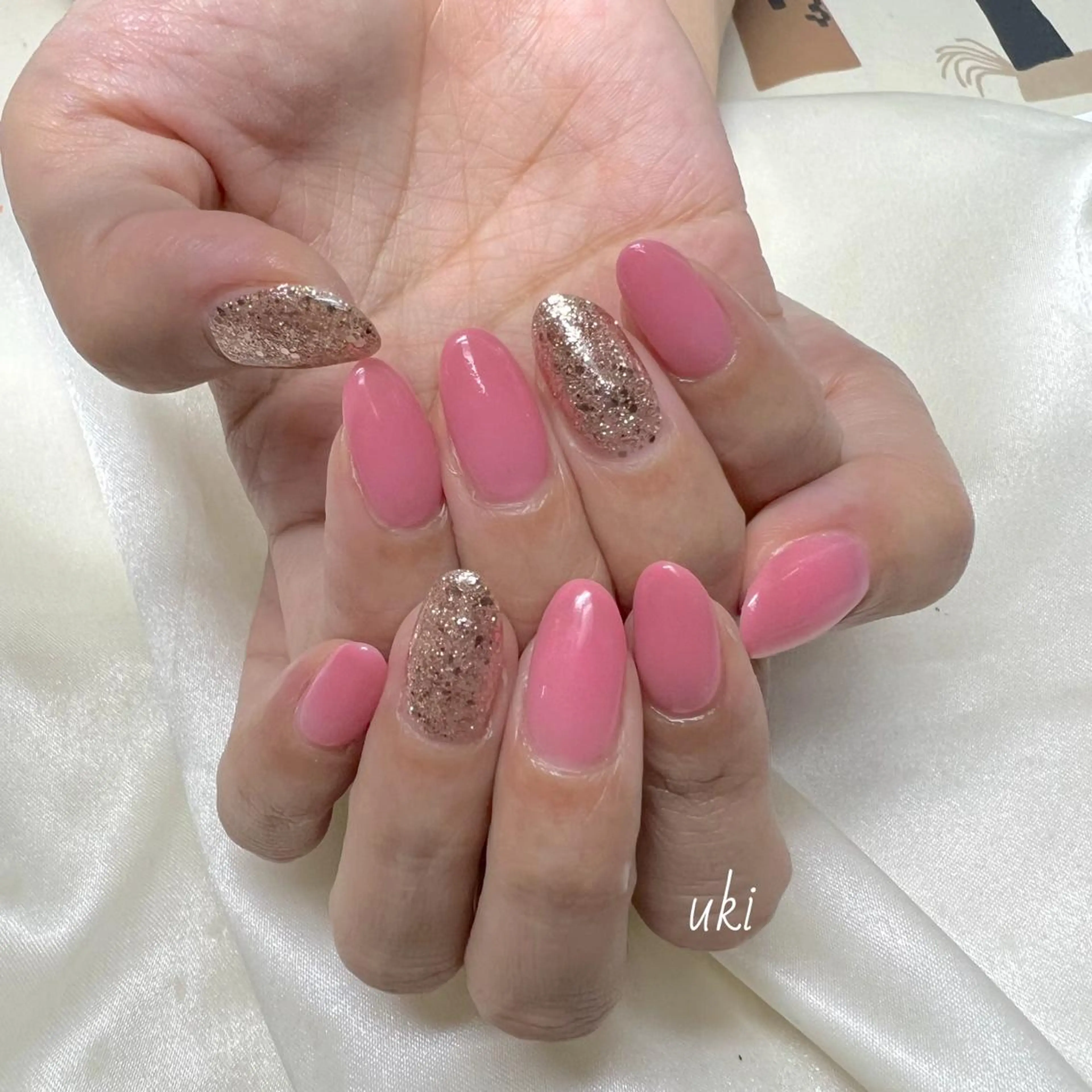 ネイル ワンカラーネイル シンプルネイル ハンドネイル Ameri nail /UKIのネイルデザイン