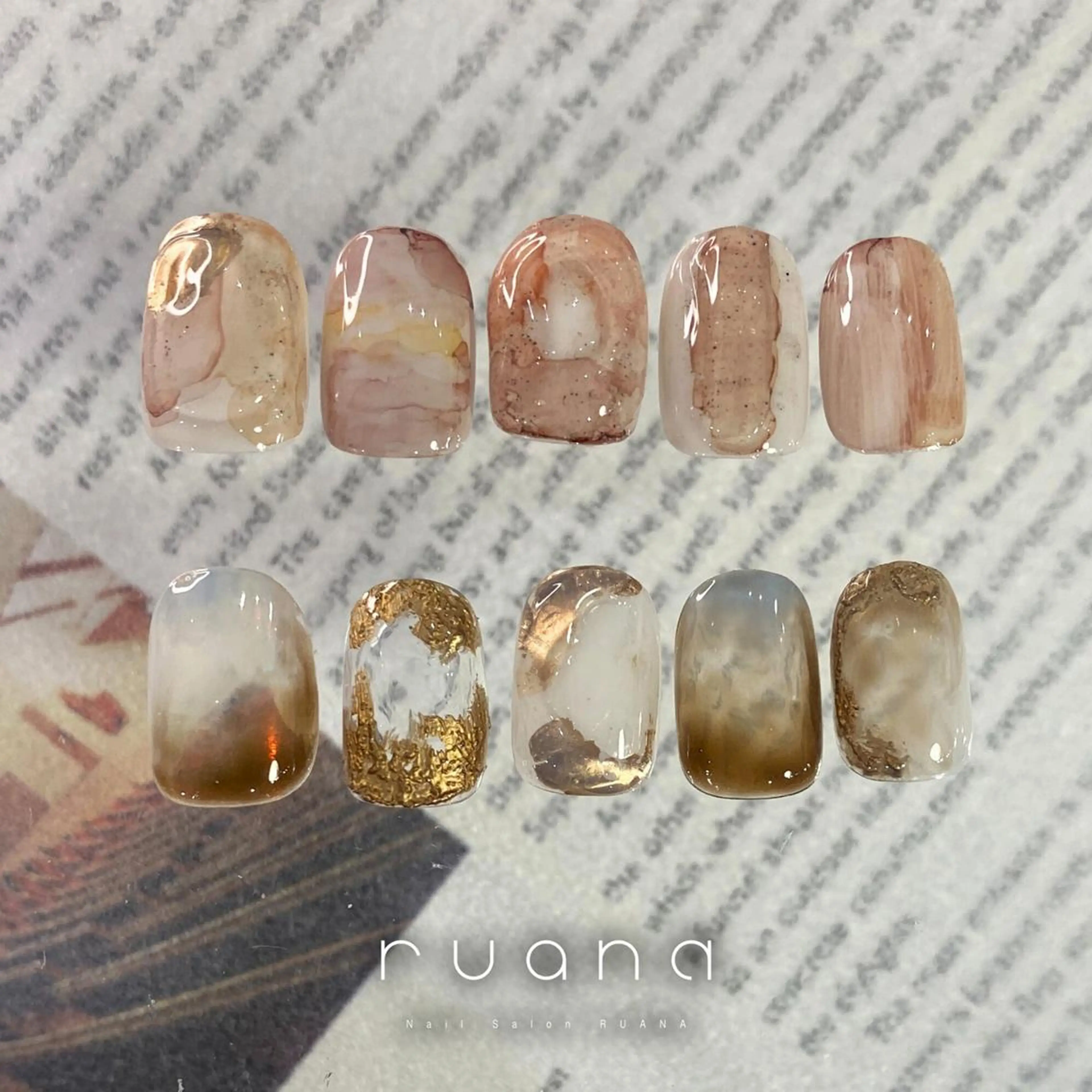 ネイル ハンドネイル 【ruana】 yuukiのネイルデザイン