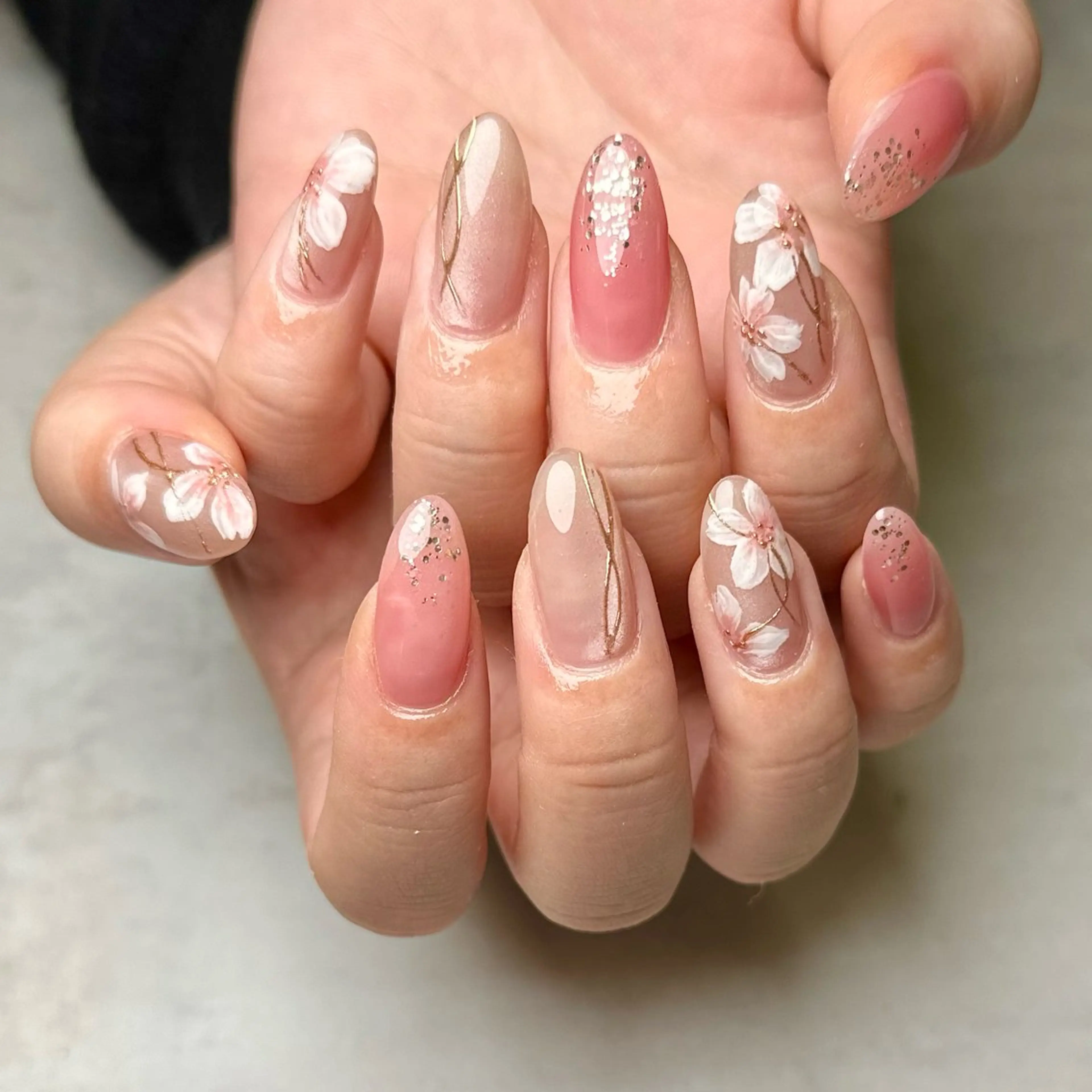 ネイル ハンドネイル 【nailsalon LaMeL】落合のネイルデザイン